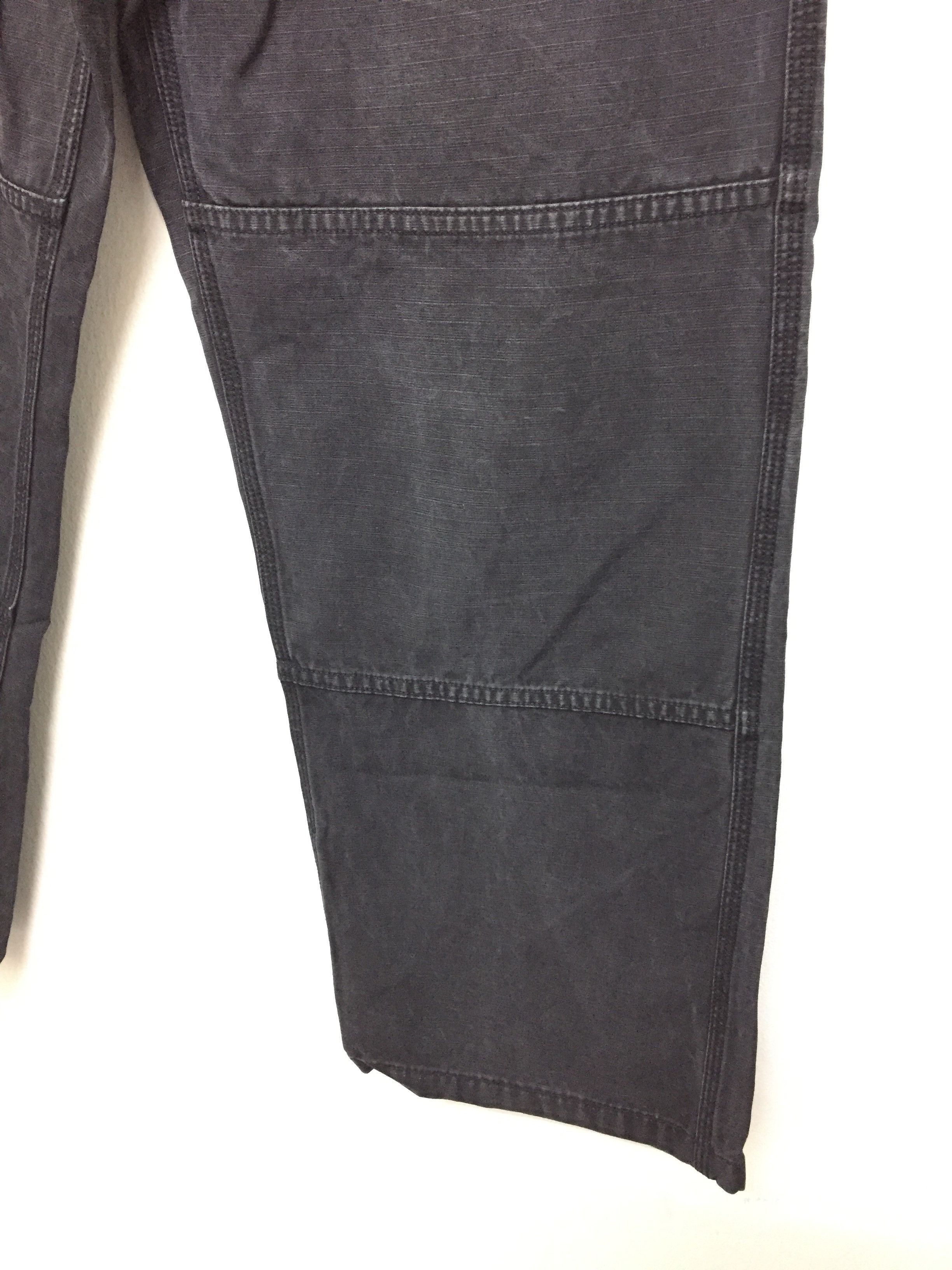 A.P.C. S/S 2005 Faded Black Paneled Knee crop pants Size US 29 - 9 Thumbnail