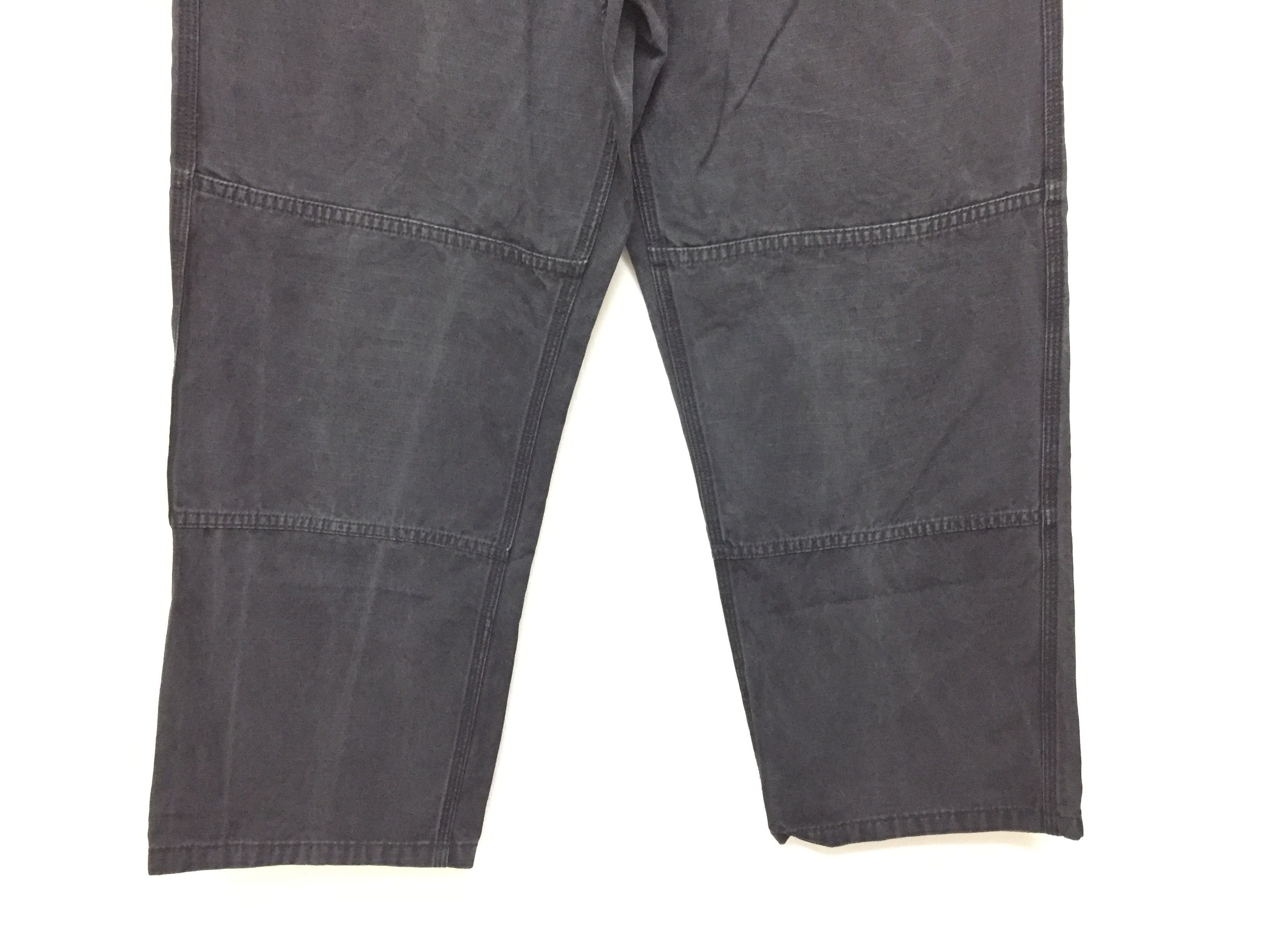 A.P.C. S/S 2005 Faded Black Paneled Knee crop pants Size US 29 - 8 Thumbnail