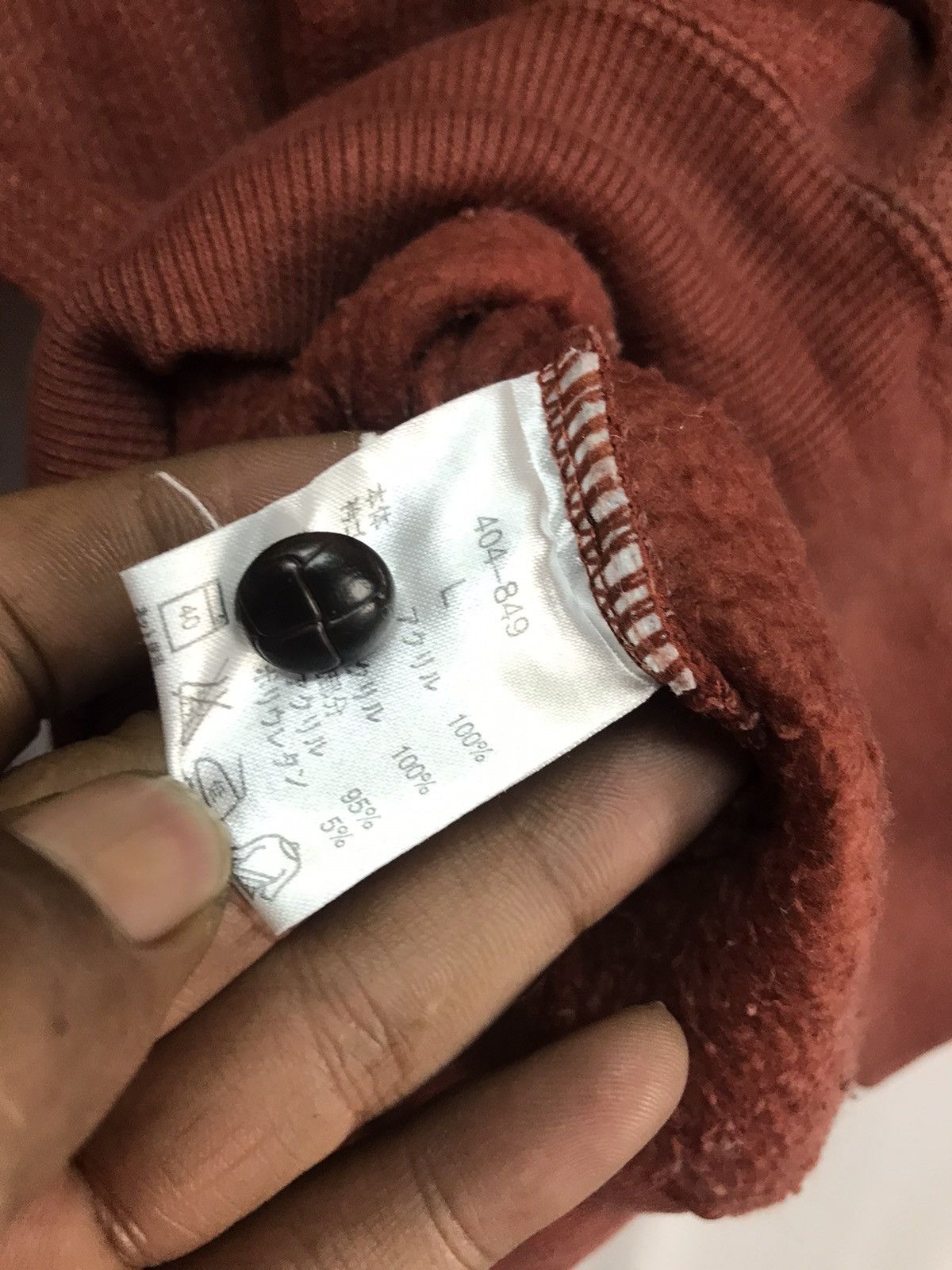 Japanese Brand × Vintage Santa Barbara polos half button sweatshirt Size US L / EU 52-54 / 3 - 4 Thumbnail