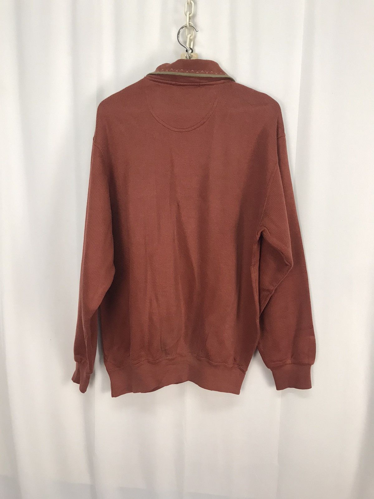 Japanese Brand × Vintage Santa Barbara polos half button sweatshirt Size US L / EU 52-54 / 3 - 8 Thumbnail