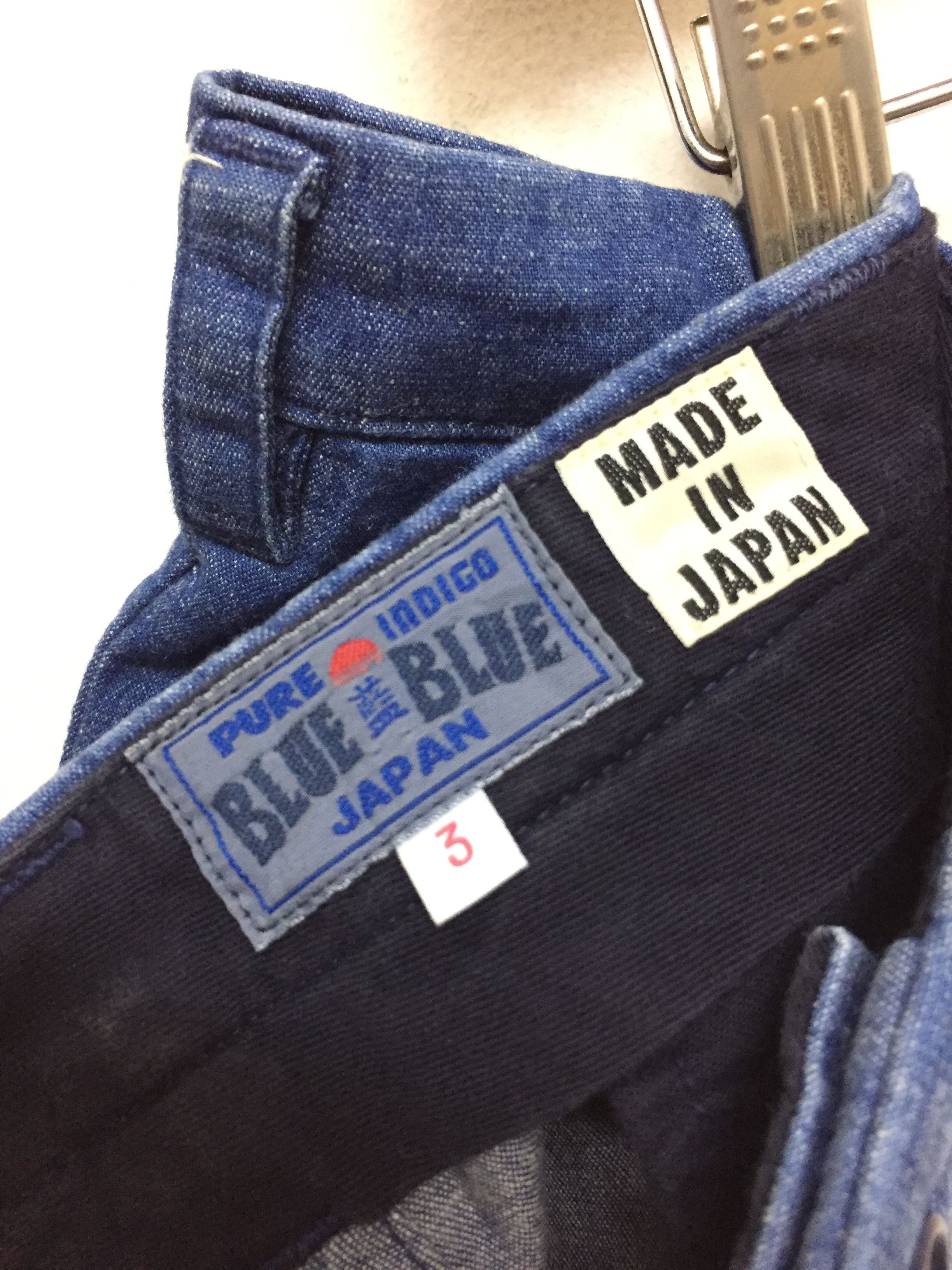 Blue Blue Japan × Indigo × Japanese Brand BLUE BLUE JAPAN indigo mix linen pants Size US 33 - 8 Thumbnail