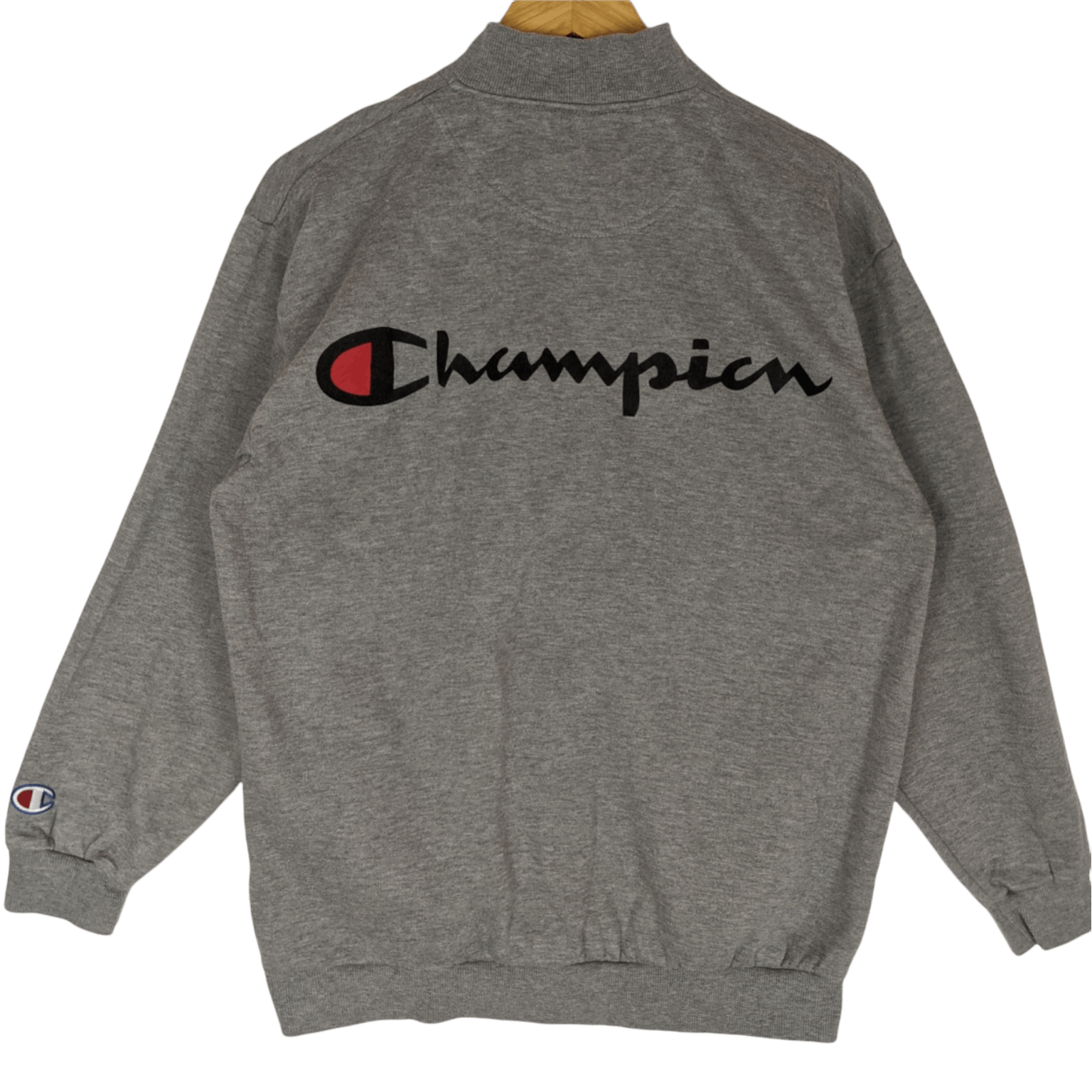Champion Vintage 90's CHAMPION Big Spell Out Jacket Size US L / EU 52-54 / 3 - 5 Thumbnail