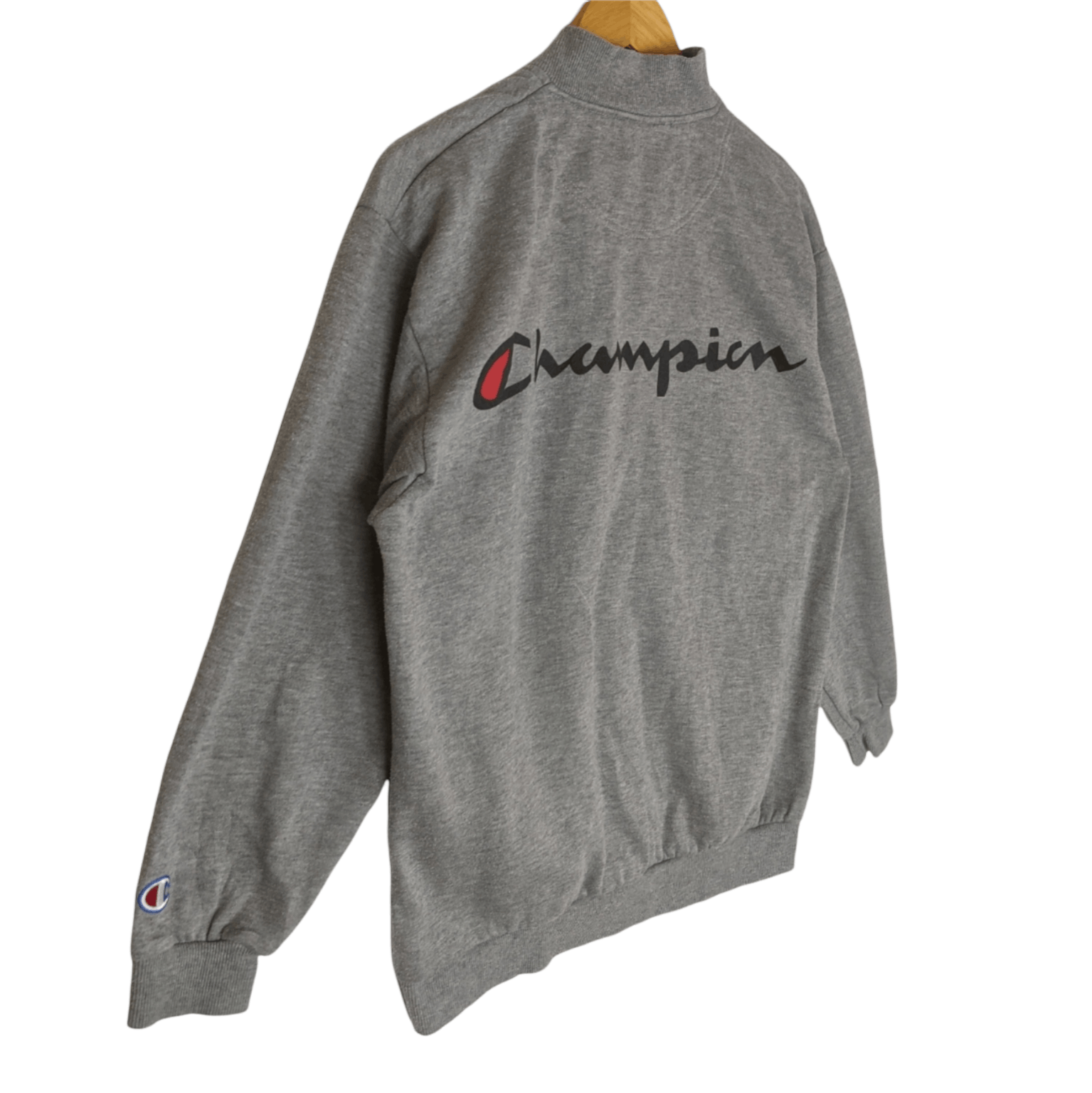 Champion Vintage 90's CHAMPION Big Spell Out Jacket Size US L / EU 52-54 / 3 - 6 Thumbnail