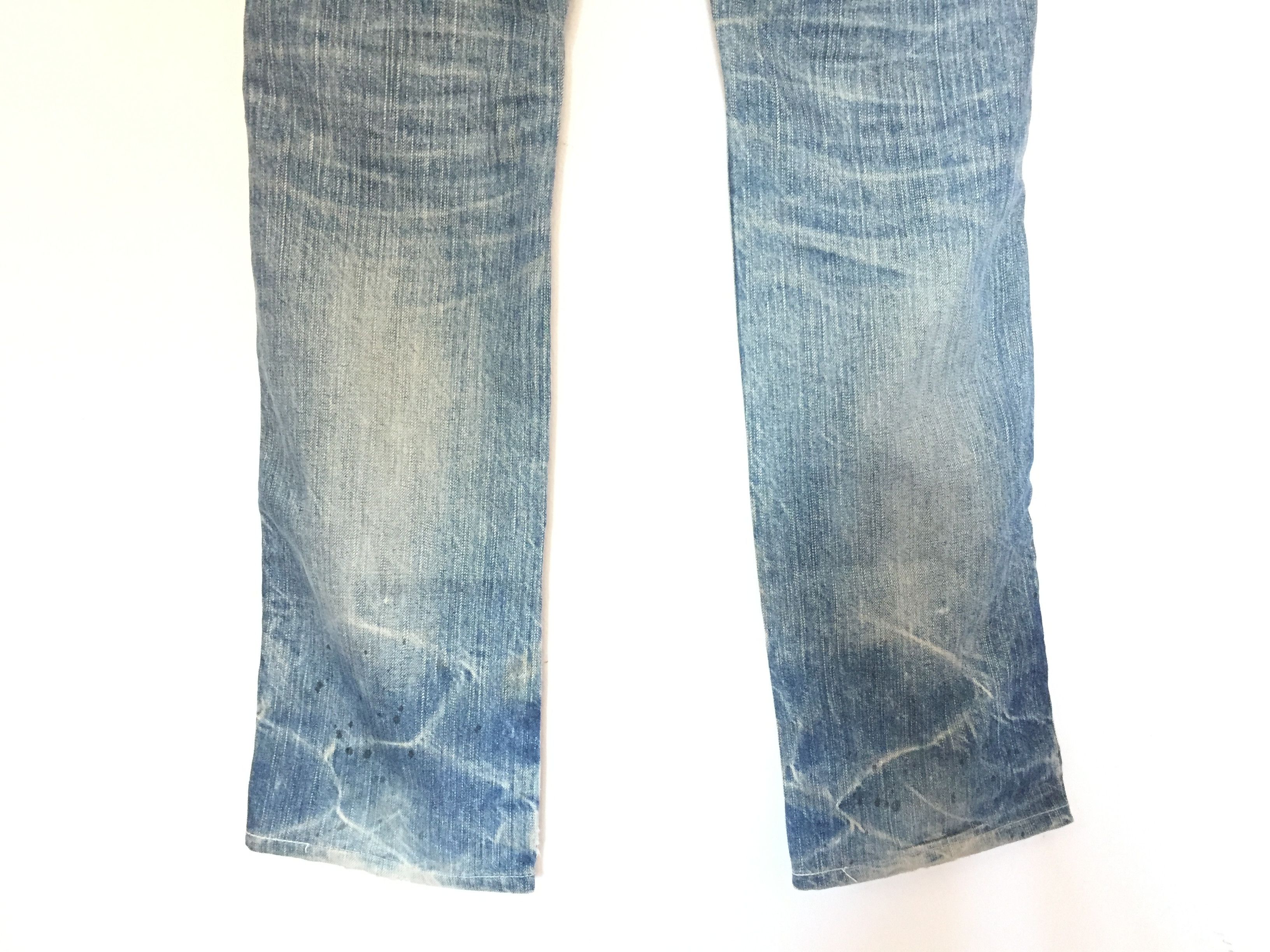 Johnbull distressed wash wishker pocket pants Size US 31 - 13 Thumbnail