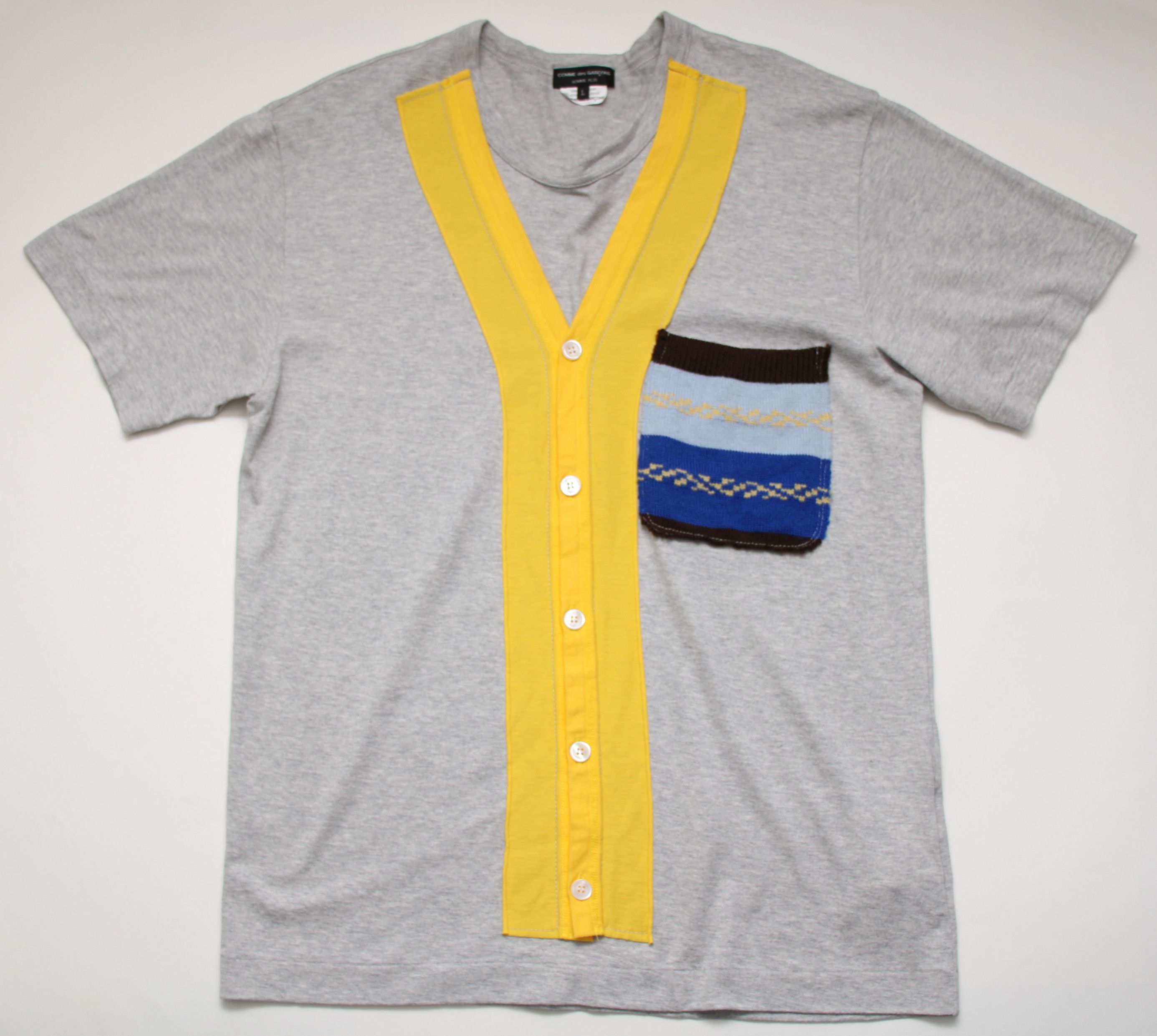 Comme des Garcons NWT Comme des Garcons Homme Plus Random Collage T-Shirt L Size US L / EU 52-54 / 3 - 2 Thumbnail