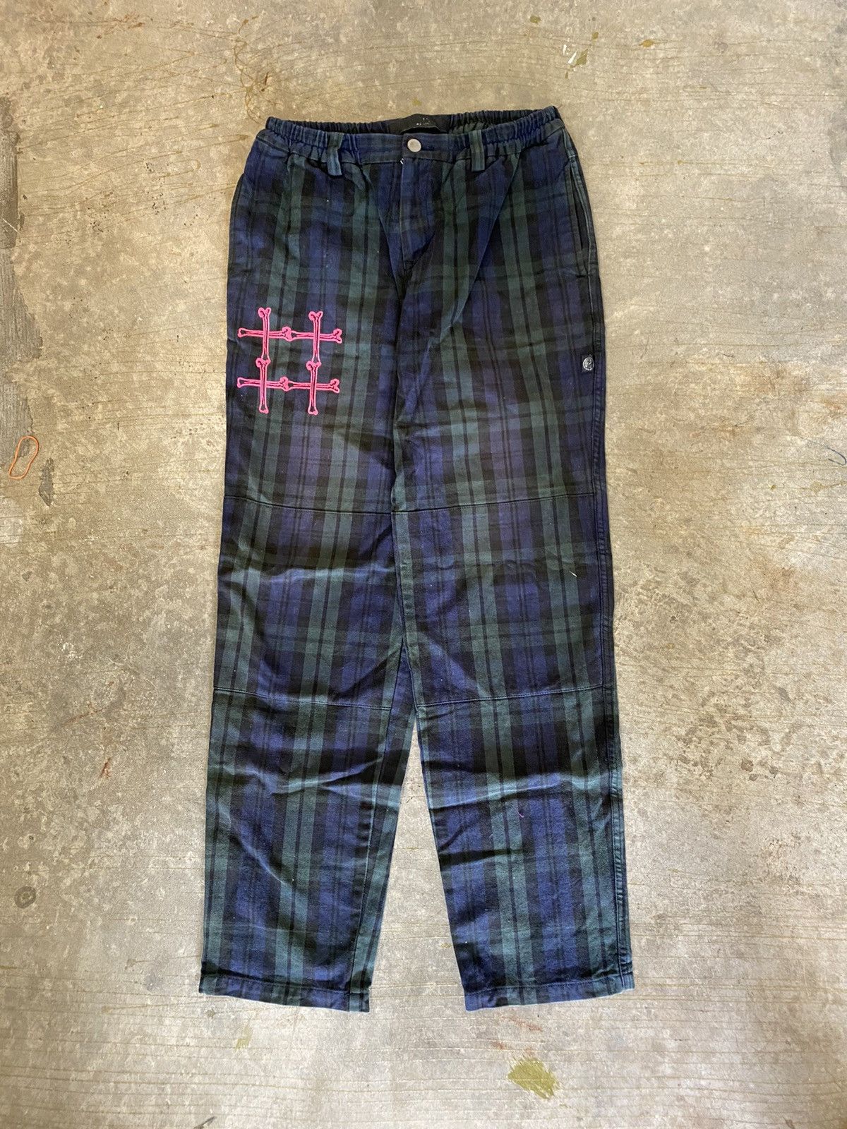 Japanese Brand × Seditionaries Hex Anti style Blackwatch Tartan Check Plaid Pant Size US 31 - 2 Thumbnail