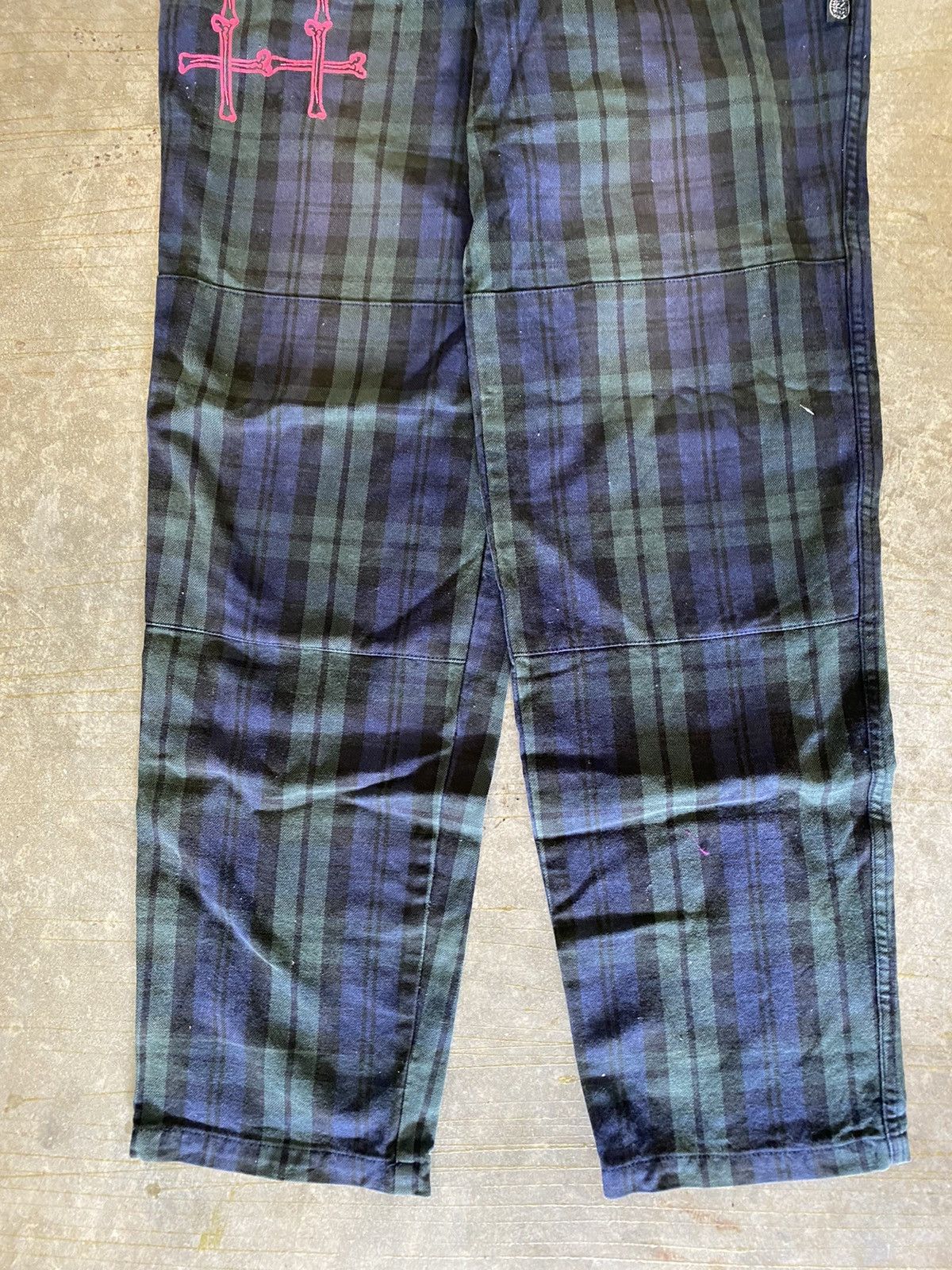 Japanese Brand × Seditionaries Hex Anti style Blackwatch Tartan Check Plaid Pant Size US 31 - 4 Thumbnail