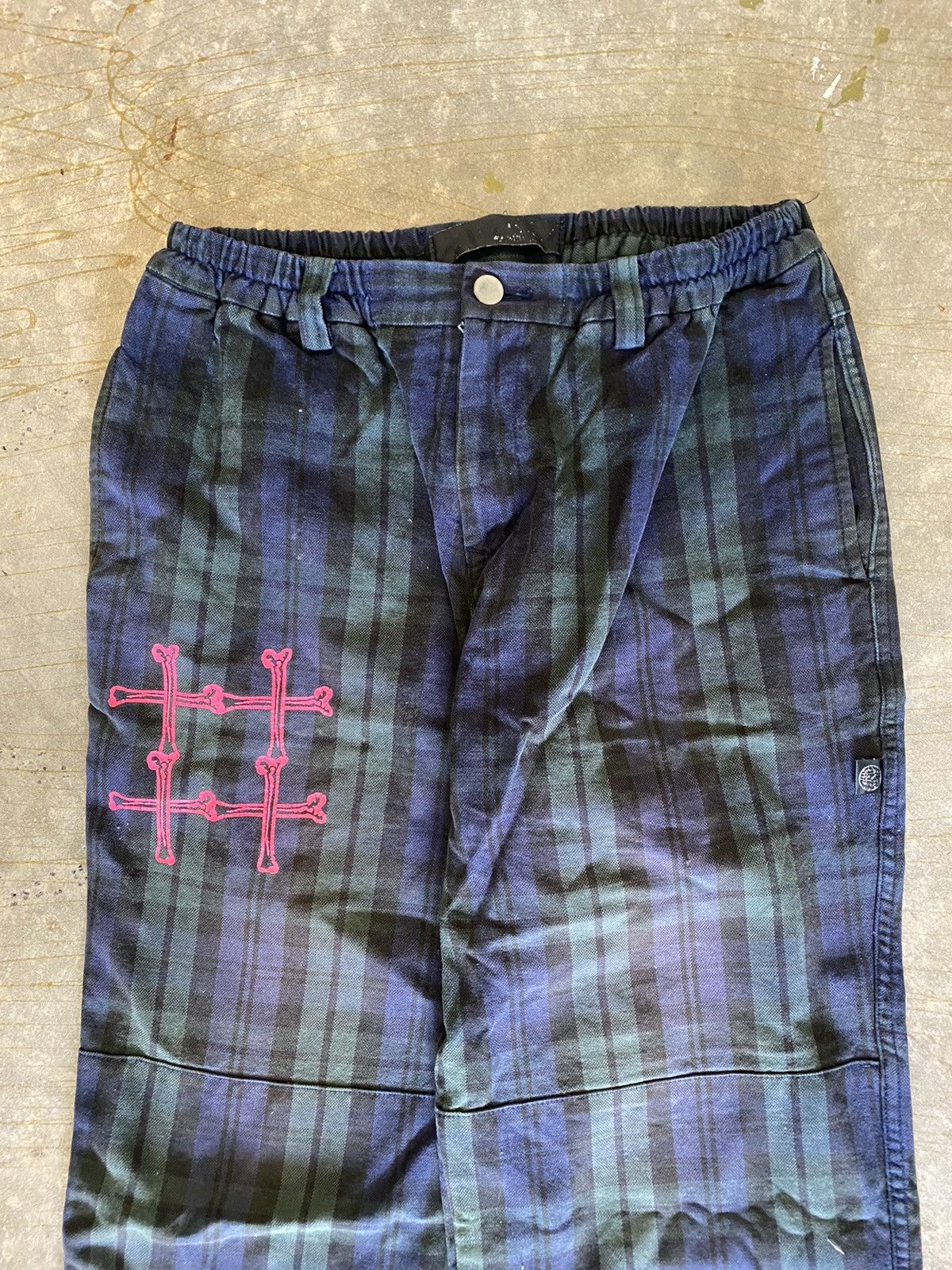 Japanese Brand × Seditionaries Hex Anti style Blackwatch Tartan Check Plaid Pant Size US 31 - 3 Thumbnail