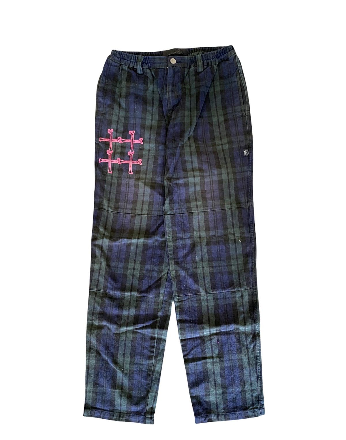 Japanese Brand × Seditionaries Hex Anti style Blackwatch Tartan Check Plaid Pant Size US 31 - 1 Thumbnail