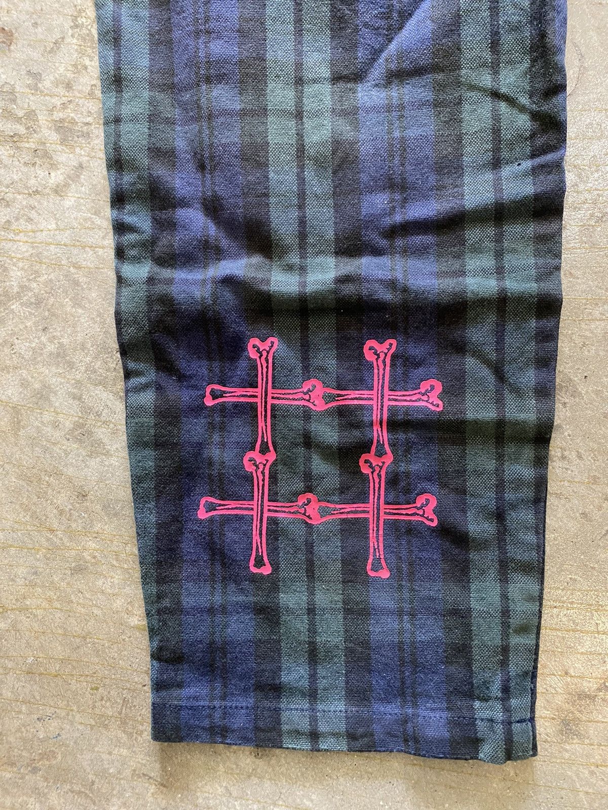 Japanese Brand × Seditionaries Hex Anti style Blackwatch Tartan Check Plaid Pant Size US 31 - 11 Thumbnail