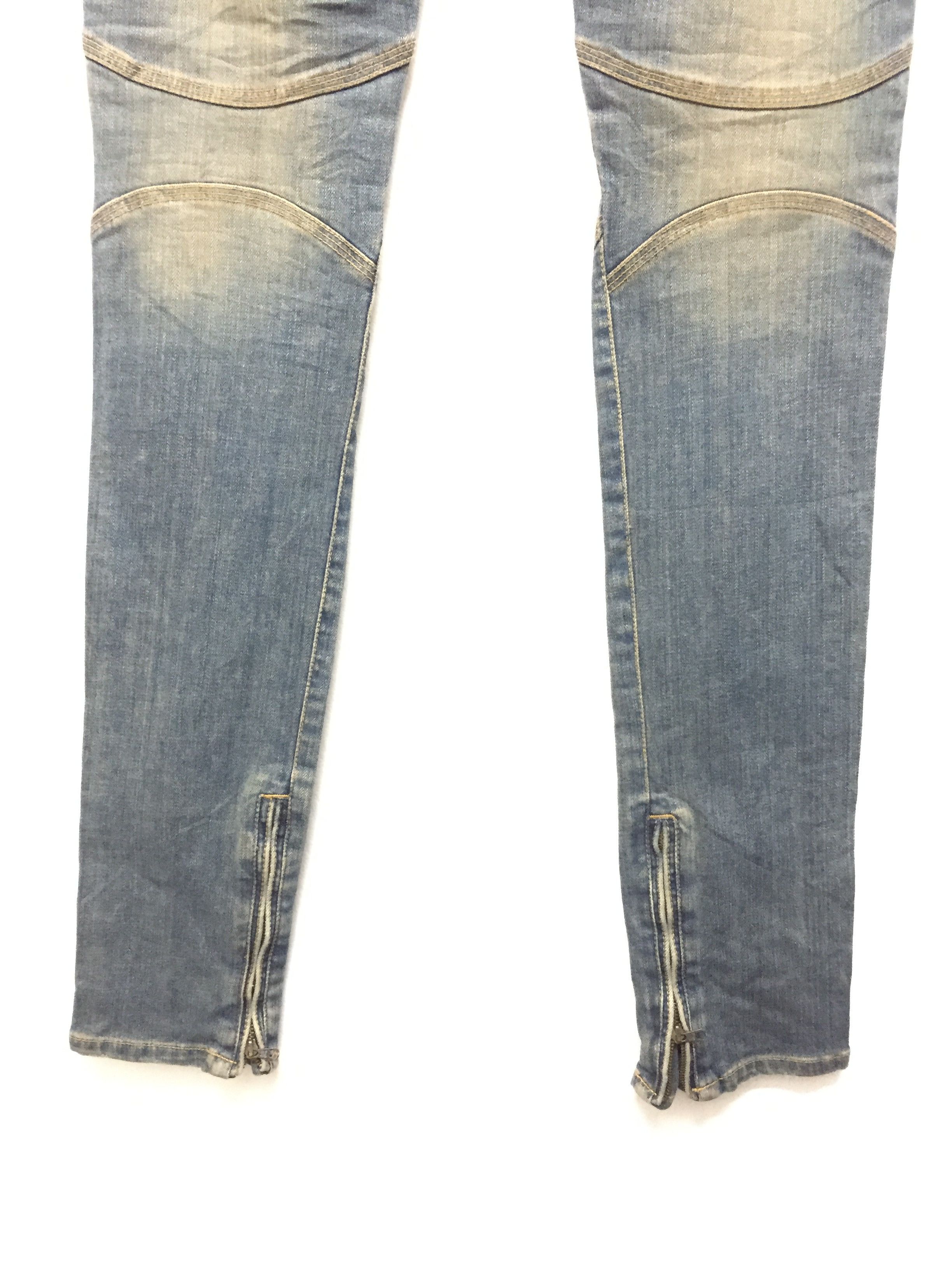 GOA G.O.A Japanese Brand Rider Biker Denim Similar Balmain IDEAL Size US 30 / EU 46 - 10 Thumbnail