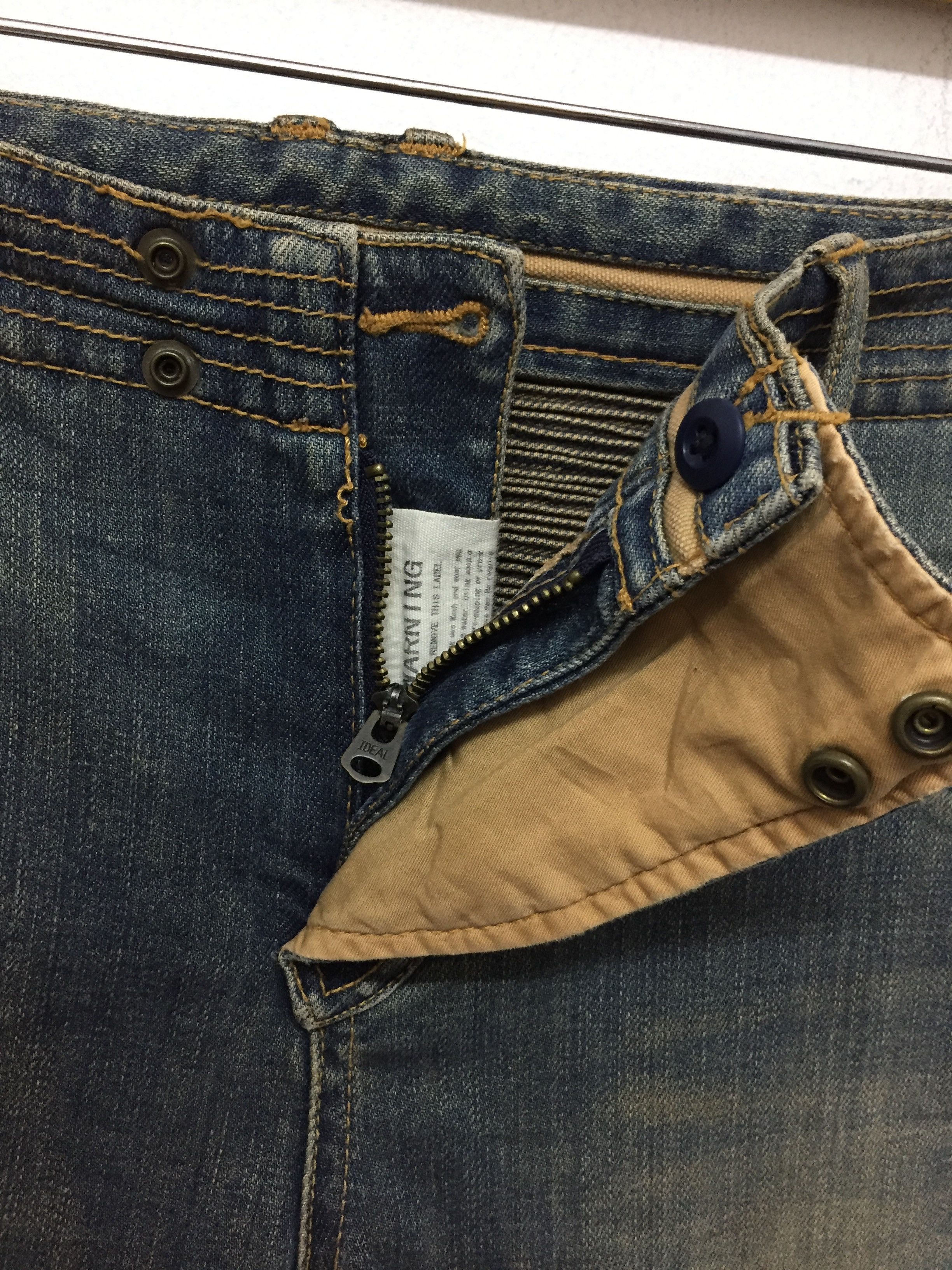 GOA G.O.A Japanese Brand Rider Biker Denim Similar Balmain IDEAL Size US 30 / EU 46 - 6 Thumbnail