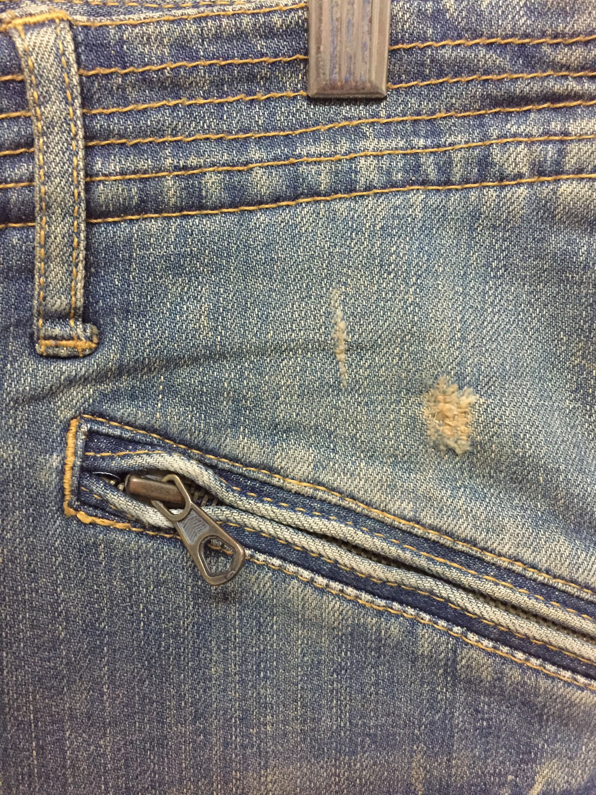 GOA G.O.A Japanese Brand Rider Biker Denim Similar Balmain IDEAL Size US 30 / EU 46 - 5 Thumbnail