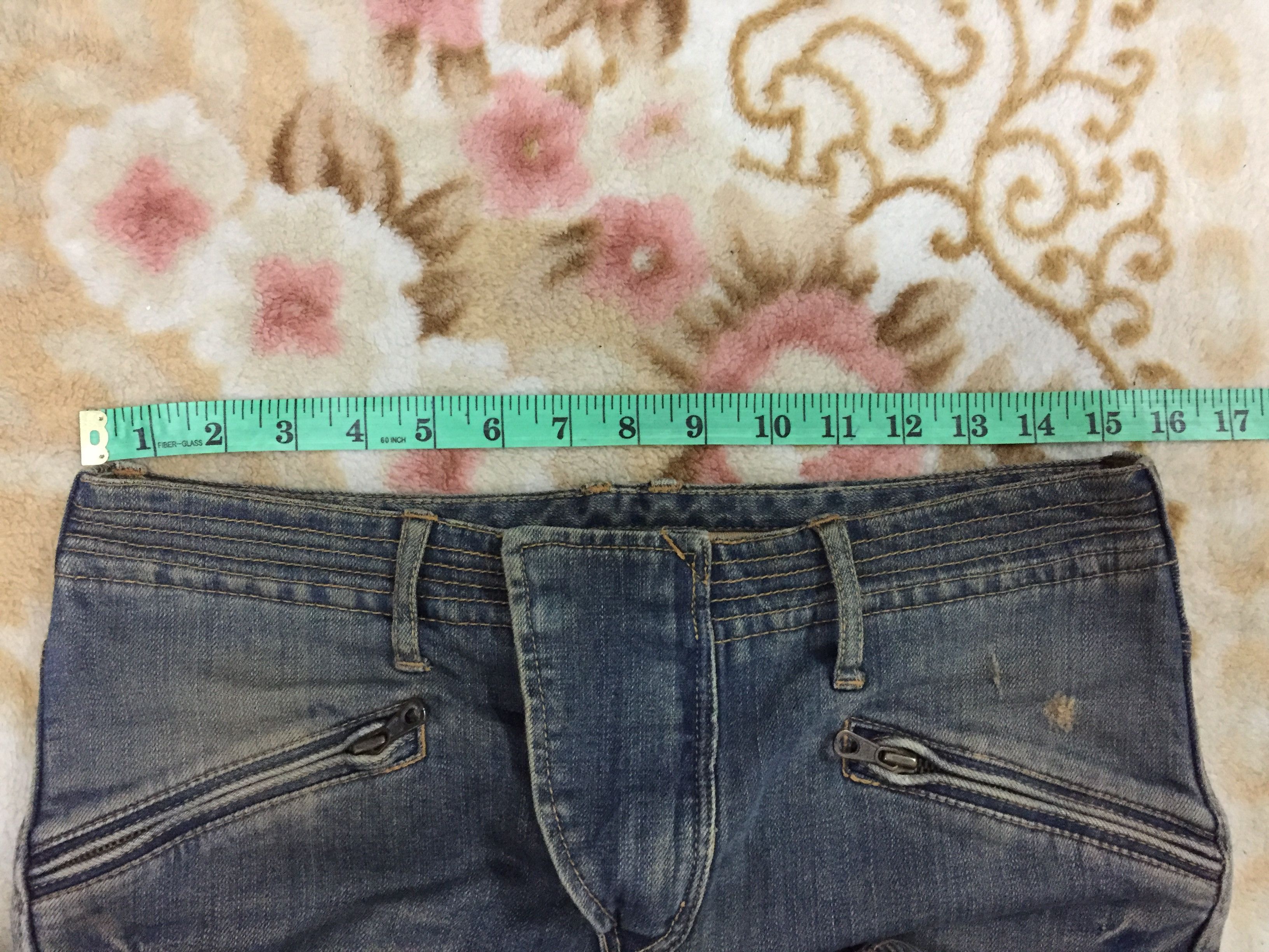 GOA G.O.A Japanese Brand Rider Biker Denim Similar Balmain IDEAL Size US 30 / EU 46 - 14 Thumbnail