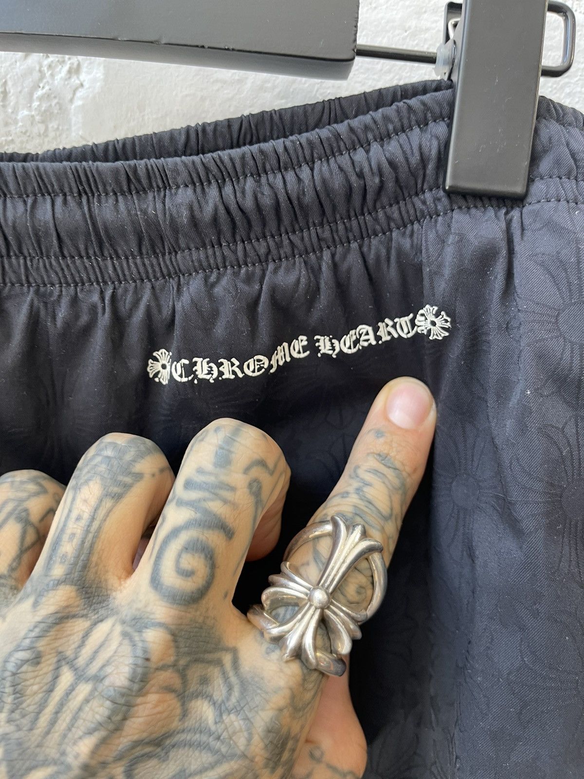 Chrome Hearts Chrome Hearts Nylon Track Pants XXL THESE R SICK!! 4Gseller Size US 34 / EU 50 - 4 Thumbnail