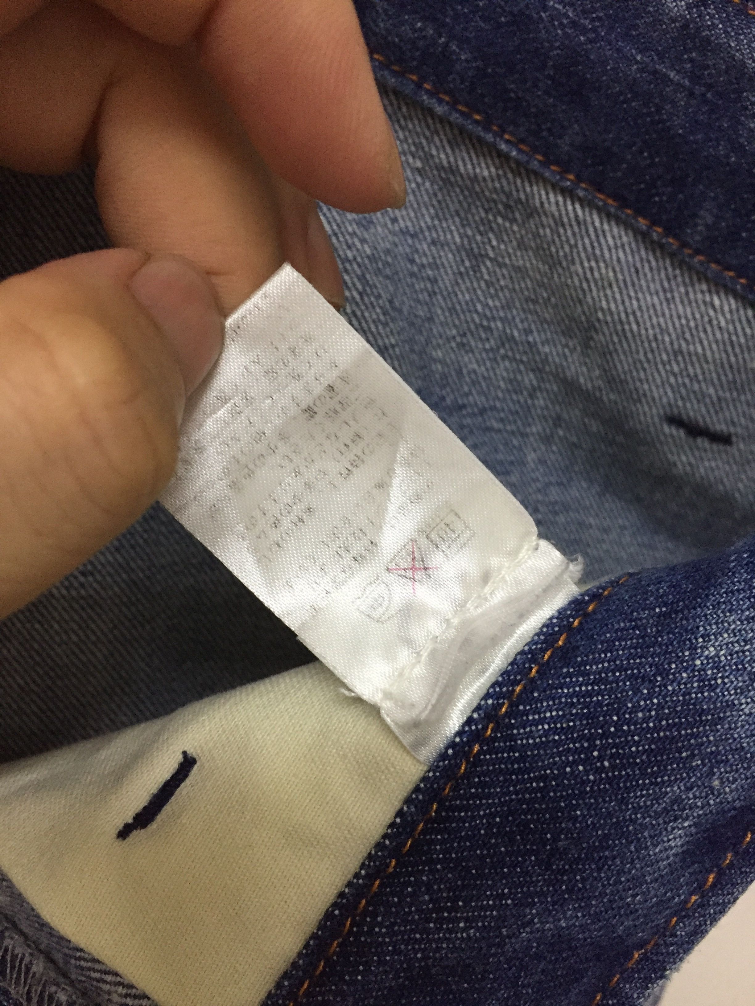 Tornado Mart K. MAYER Patchwork contra stitch drawstring denim kapital Size US 32 / EU 48 - 14 Thumbnail