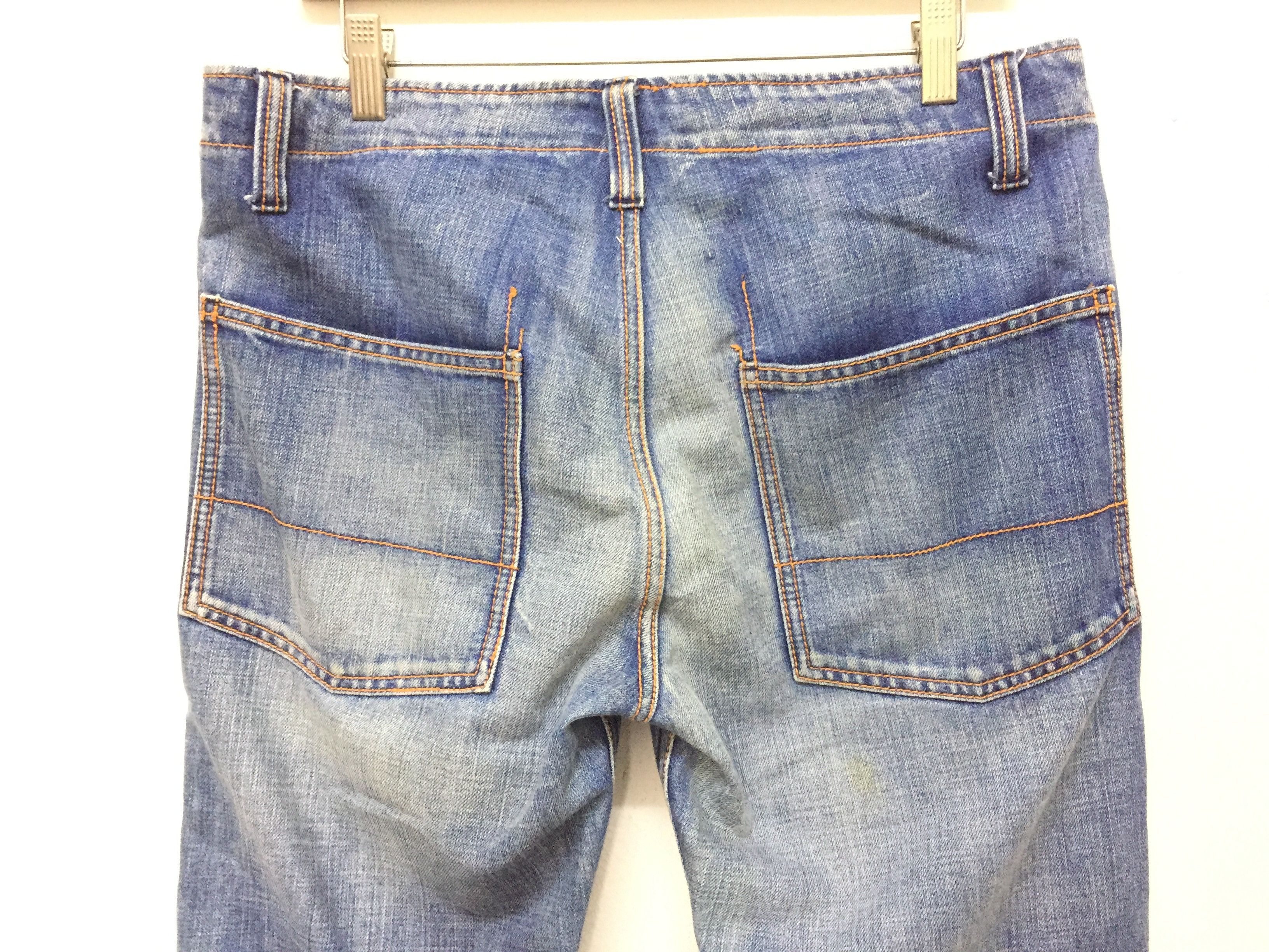Tornado Mart K. MAYER Patchwork contra stitch drawstring denim kapital Size US 32 / EU 48 - 11 Thumbnail