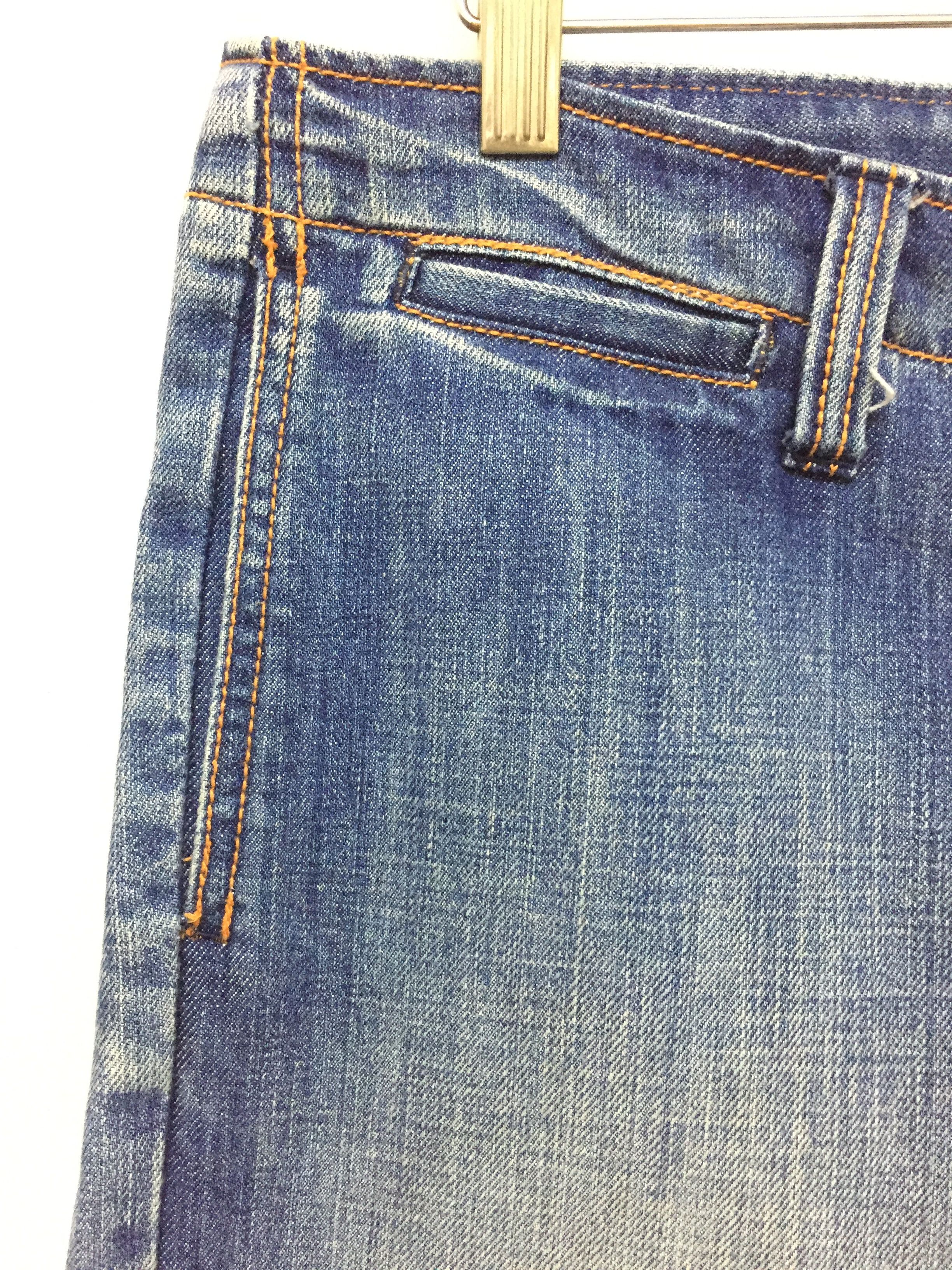 Tornado Mart K. MAYER Patchwork contra stitch drawstring denim kapital Size US 32 / EU 48 - 9 Thumbnail