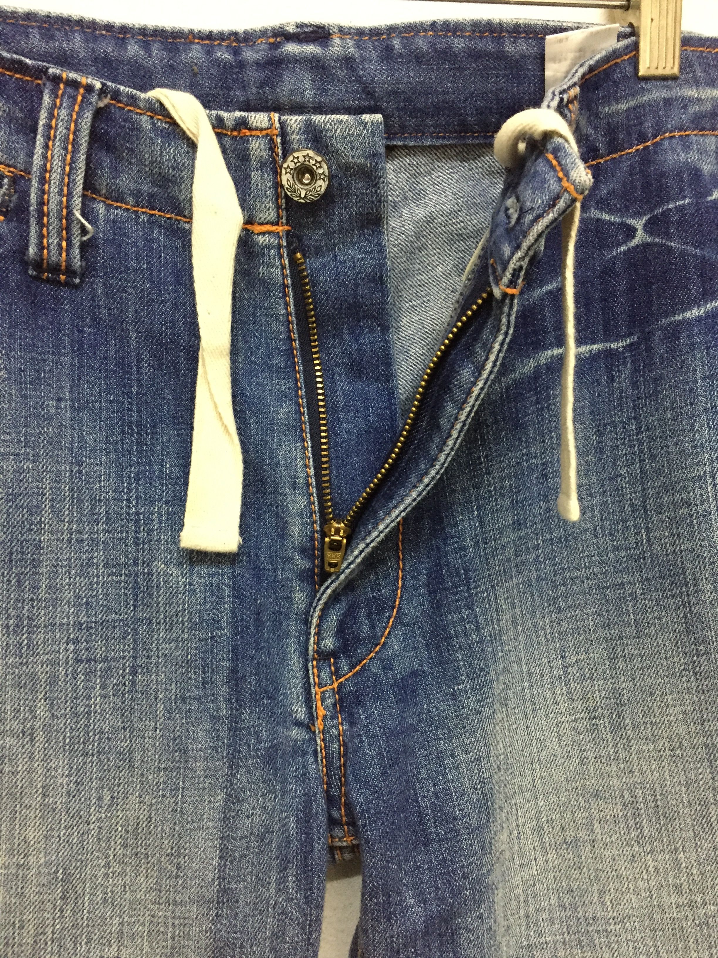 Tornado Mart K. MAYER Patchwork contra stitch drawstring denim kapital Size US 32 / EU 48 - 8 Thumbnail