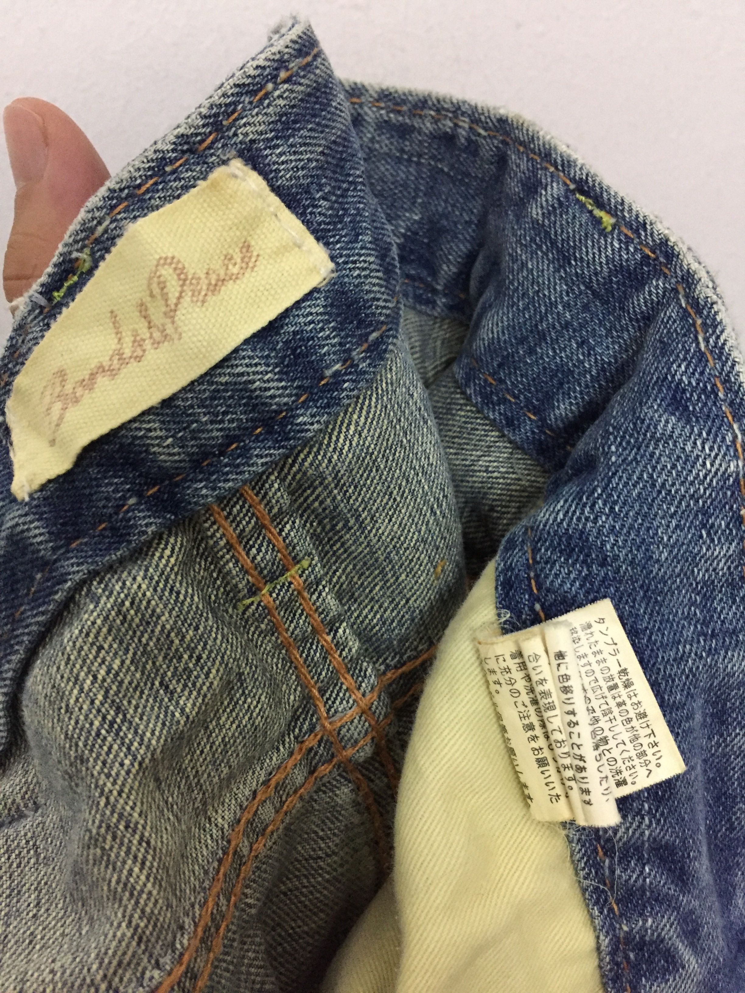 Japanese Brand 90's PATCHWORK Denim Japanese brand similar kapital Size US 33 - 11 Thumbnail