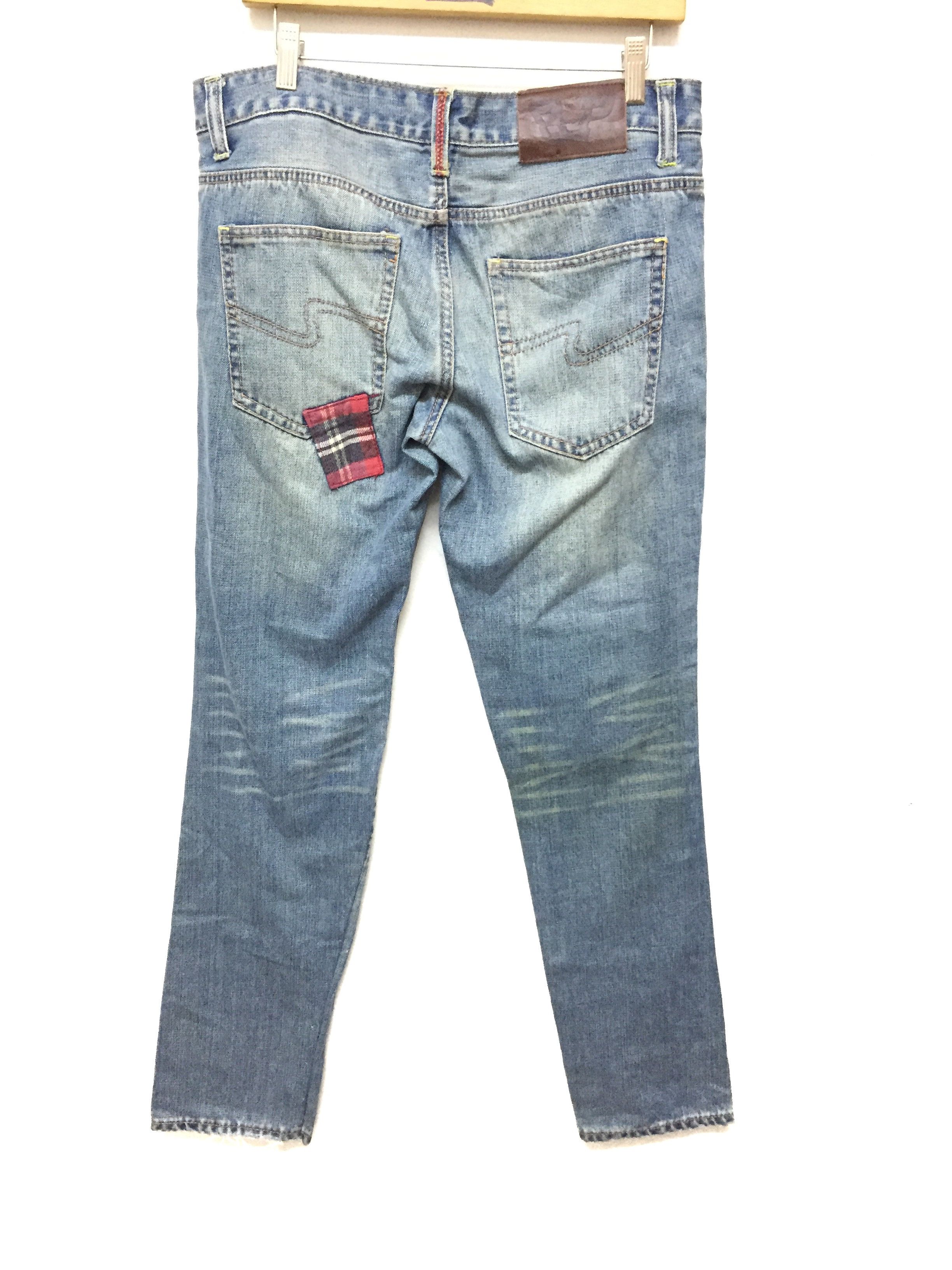 Japanese Brand 90's PATCHWORK Denim Japanese brand similar kapital Size US 33 - 9 Thumbnail