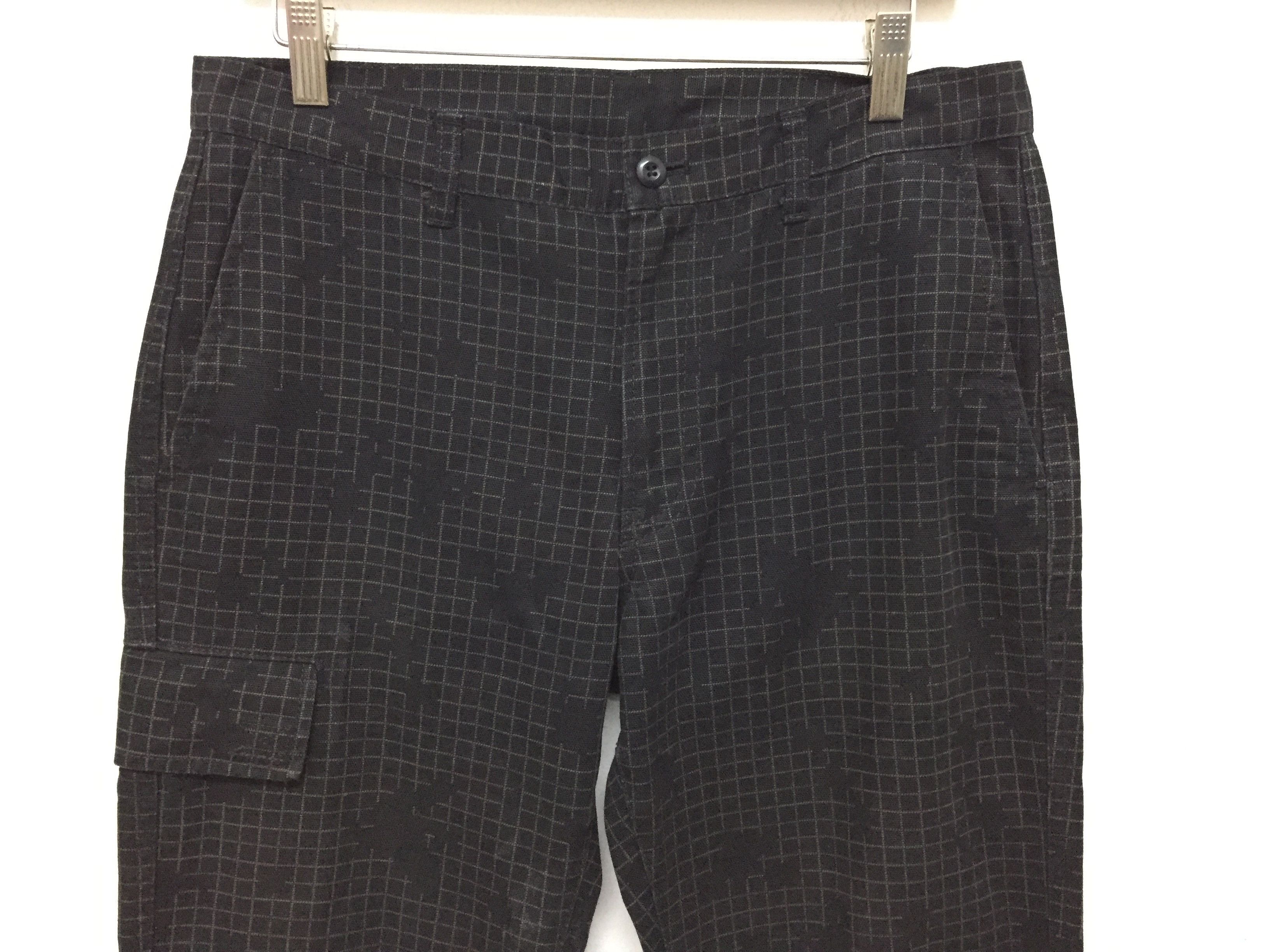 Japanese Brand × PPFM PPFM Black Digital Cargo Pants Size US 31 - 3 Thumbnail