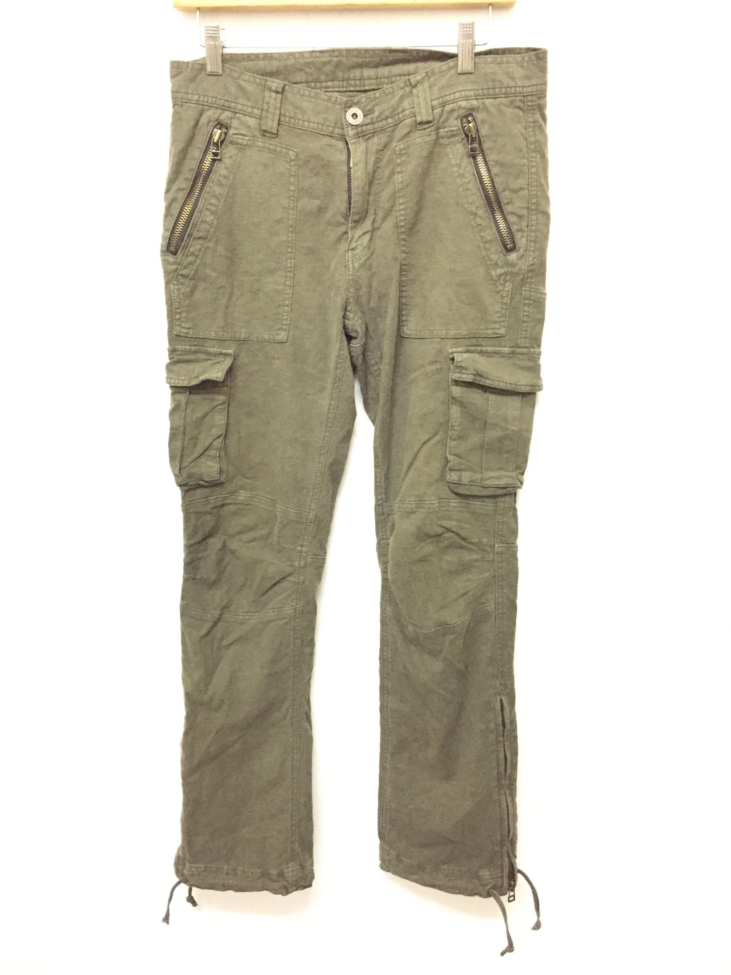 Japanese Brand × Takeo Kikuchi × Yasuyuki Ishii Multipocket Drawstring Hem Cargo Pants Size US 30 / EU 46 - 5 Thumbnail
