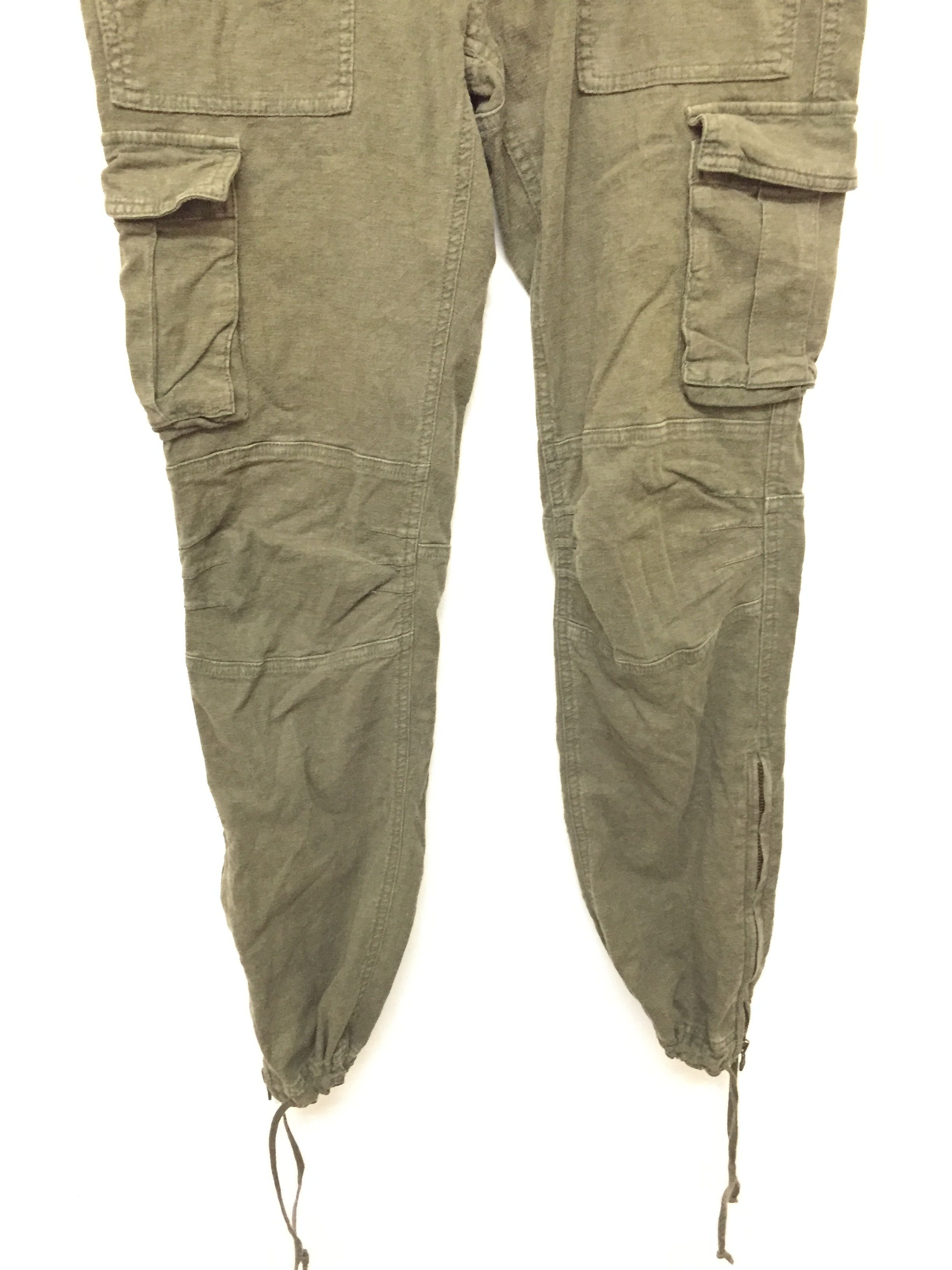 Japanese Brand × Takeo Kikuchi × Yasuyuki Ishii Multipocket Drawstring Hem Cargo Pants Size US 30 / EU 46 - 4 Thumbnail