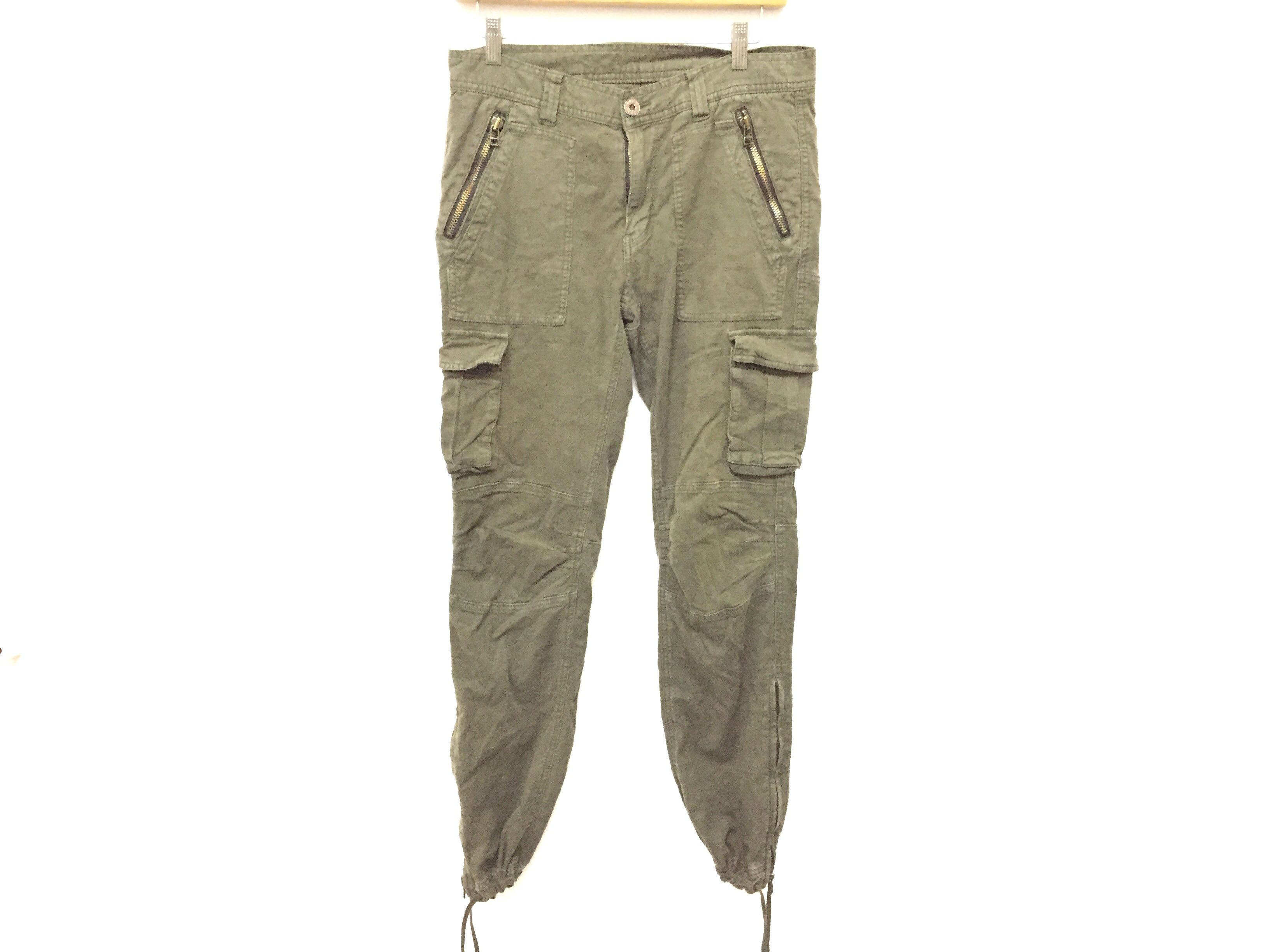 Japanese Brand × Takeo Kikuchi × Yasuyuki Ishii Multipocket Drawstring Hem Cargo Pants Size US 30 / EU 46 - 2 Thumbnail