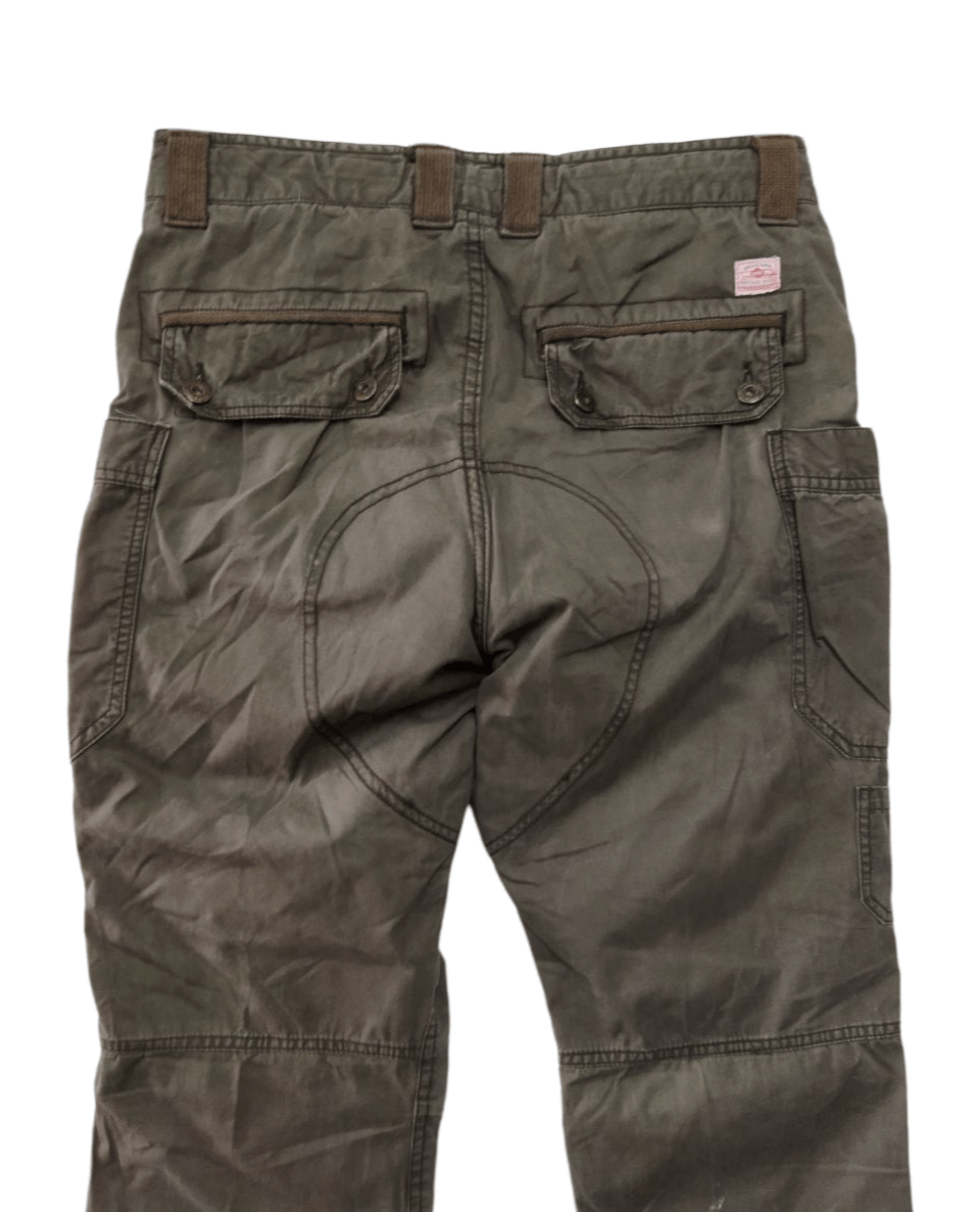 Japanese Brand Back Number Vtg Cargo Issue Superior Fitted Multipocket Size US 34 / EU 50 - 5 Thumbnail