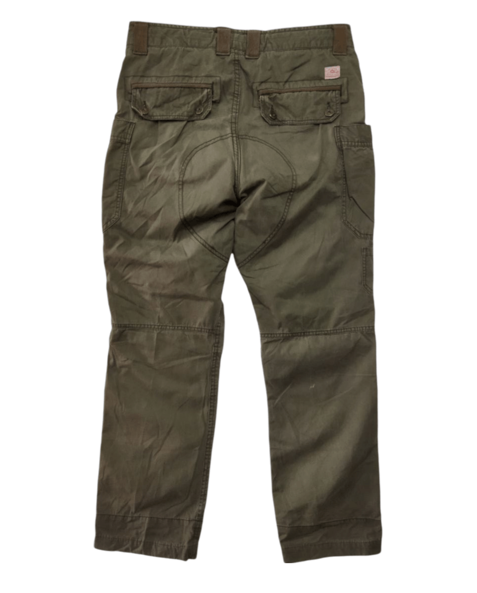 Japanese Brand Back Number Vtg Cargo Issue Superior Fitted Multipocket Size US 34 / EU 50 - 4 Thumbnail