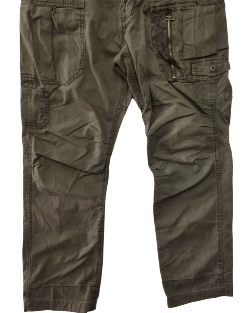 Japanese Brand Back Number Vtg Cargo Issue Superior Fitted Multipocket Size US 34 / EU 50 - 3 Thumbnail
