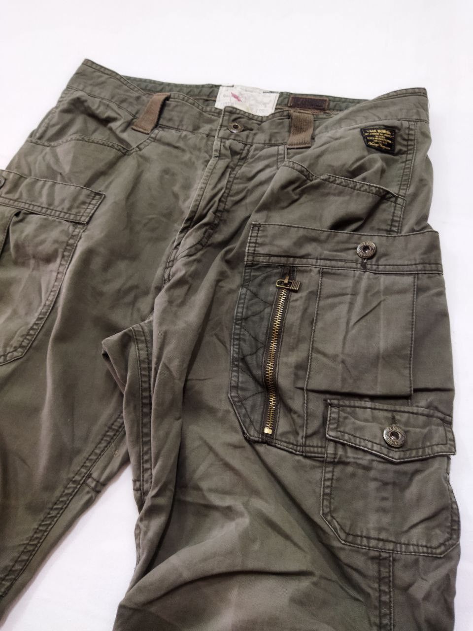 Japanese Brand Back Number Vtg Cargo Issue Superior Fitted Multipocket Size US 34 / EU 50 - 10 Thumbnail