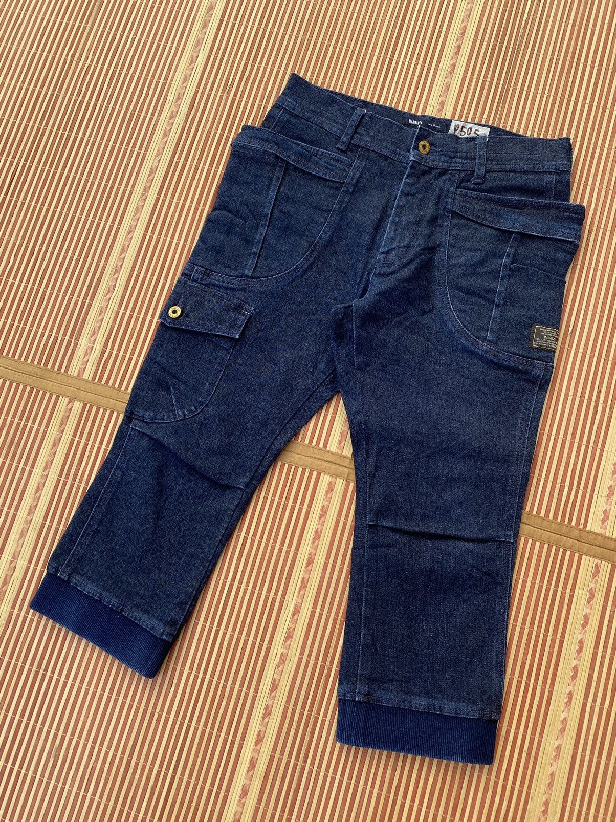 Japanese Brand Blueto Indigo Crop Pant Size US 30 / EU 46 - 1 Preview
