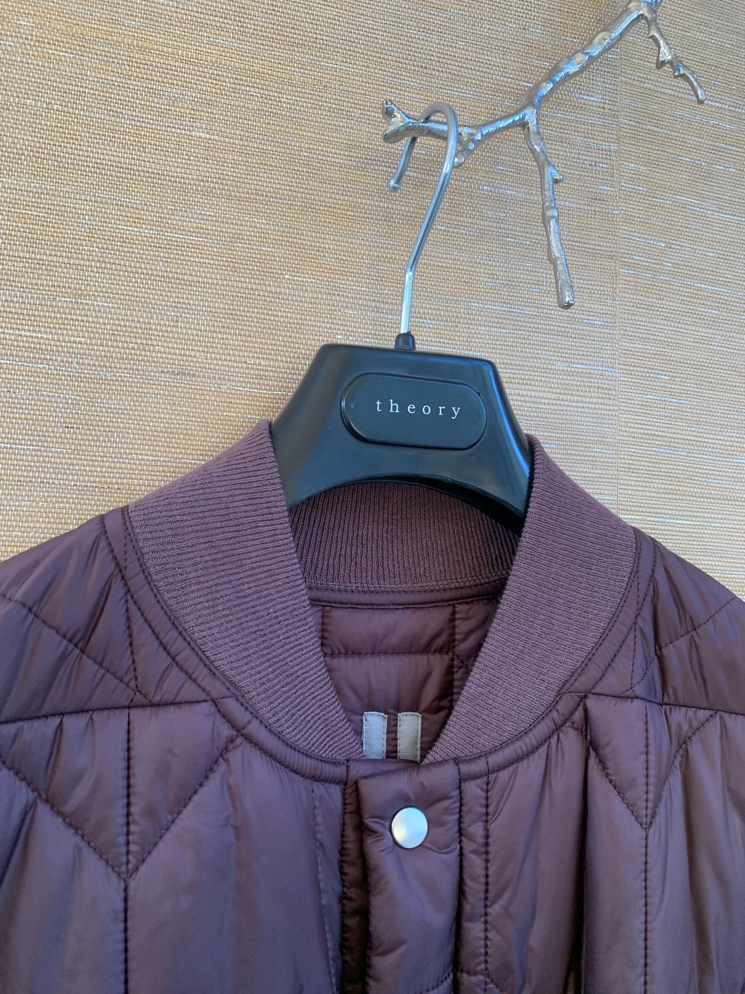 Rick Owens Quilted Liner Peacoat in Burgundy Size US M / EU 48-50 / 2 - 7 Thumbnail