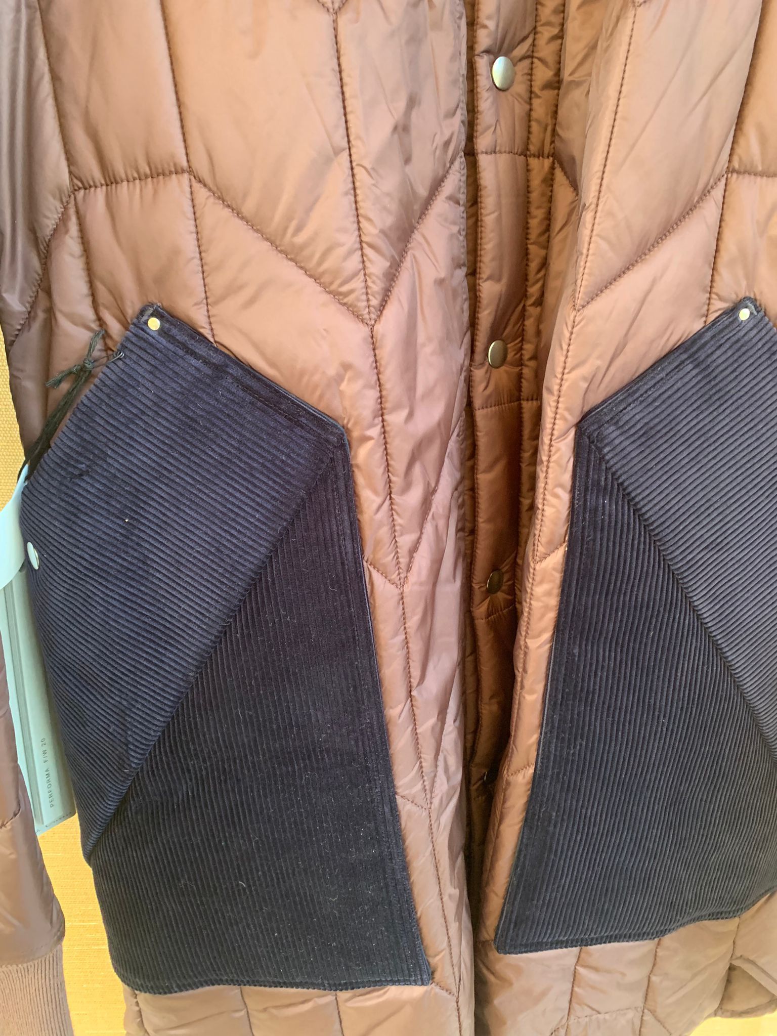 Rick Owens Quilted Liner Peacoat in Burgundy Size US M / EU 48-50 / 2 - 4 Thumbnail