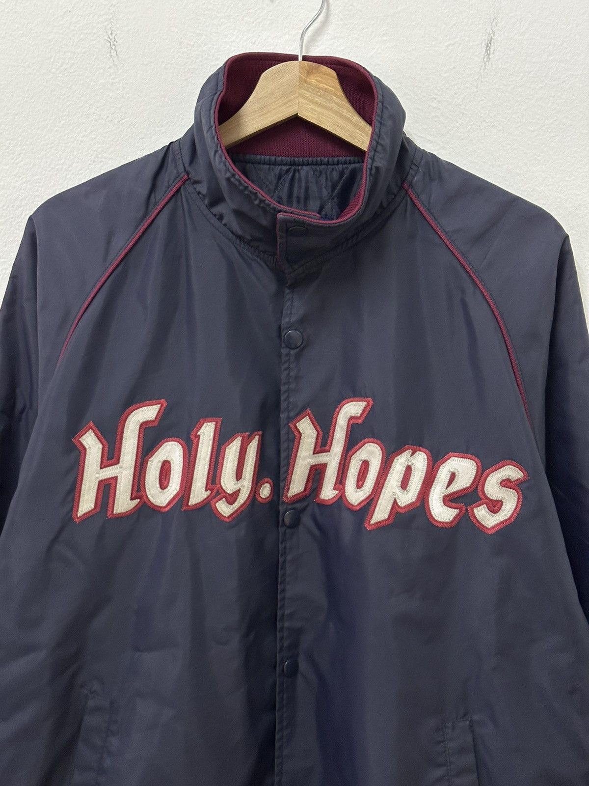 Japanese Brand × Vintage Vintage Holy Hopes Spell Out Embroidery Button Up Jacket Size US XL / EU 56 / 4 - 3 Thumbnail