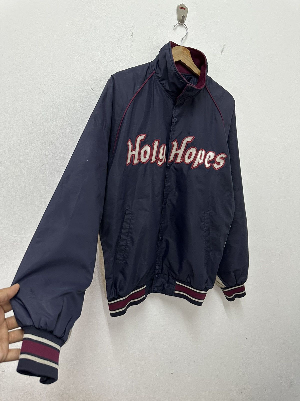 Japanese Brand × Vintage Vintage Holy Hopes Spell Out Embroidery Button Up Jacket Size US XL / EU 56 / 4 - 2 Thumbnail