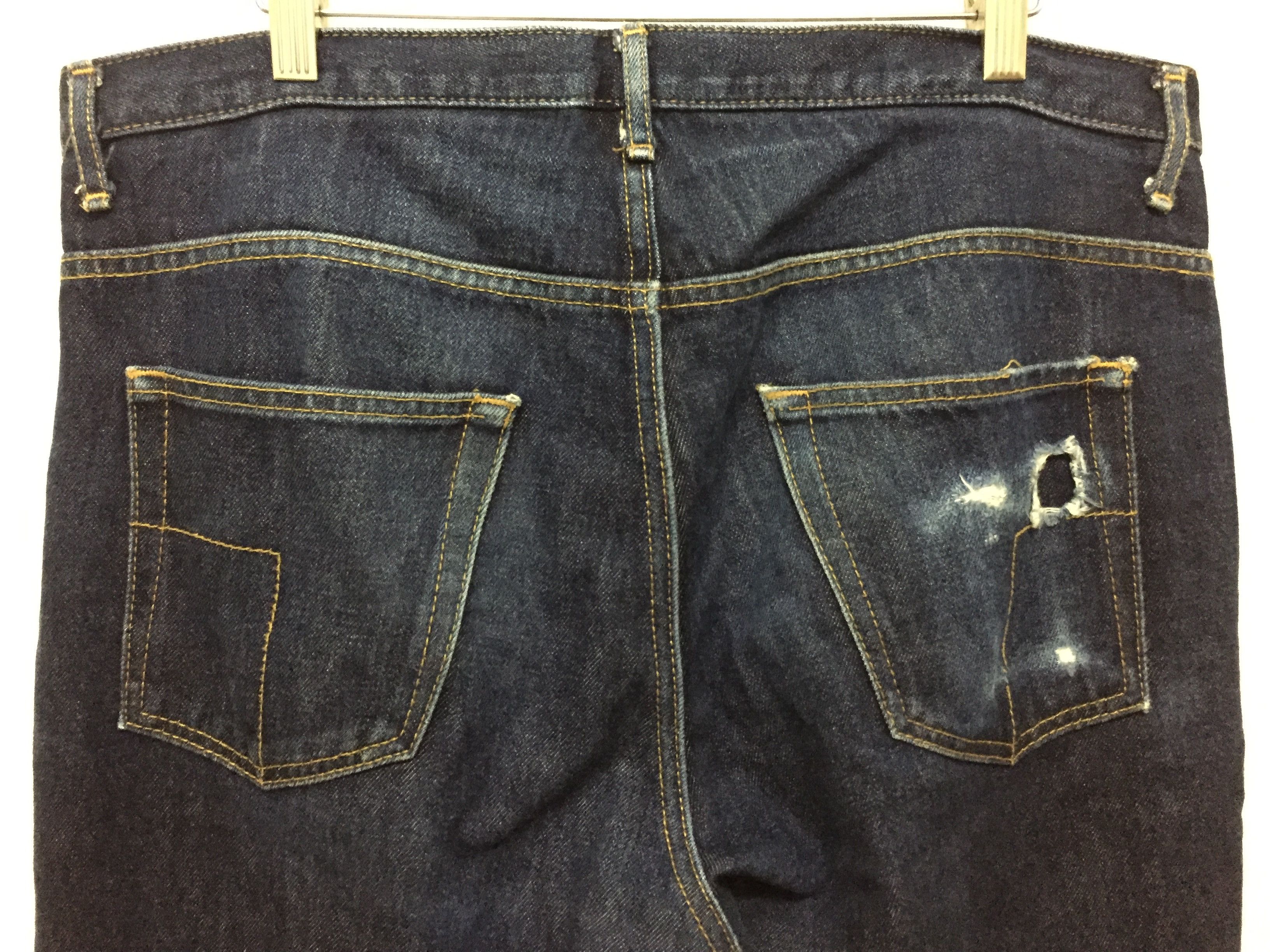 realmad HECTIC 90's Real Mad HECTIC indigo denim Size US 33 - 9 Thumbnail
