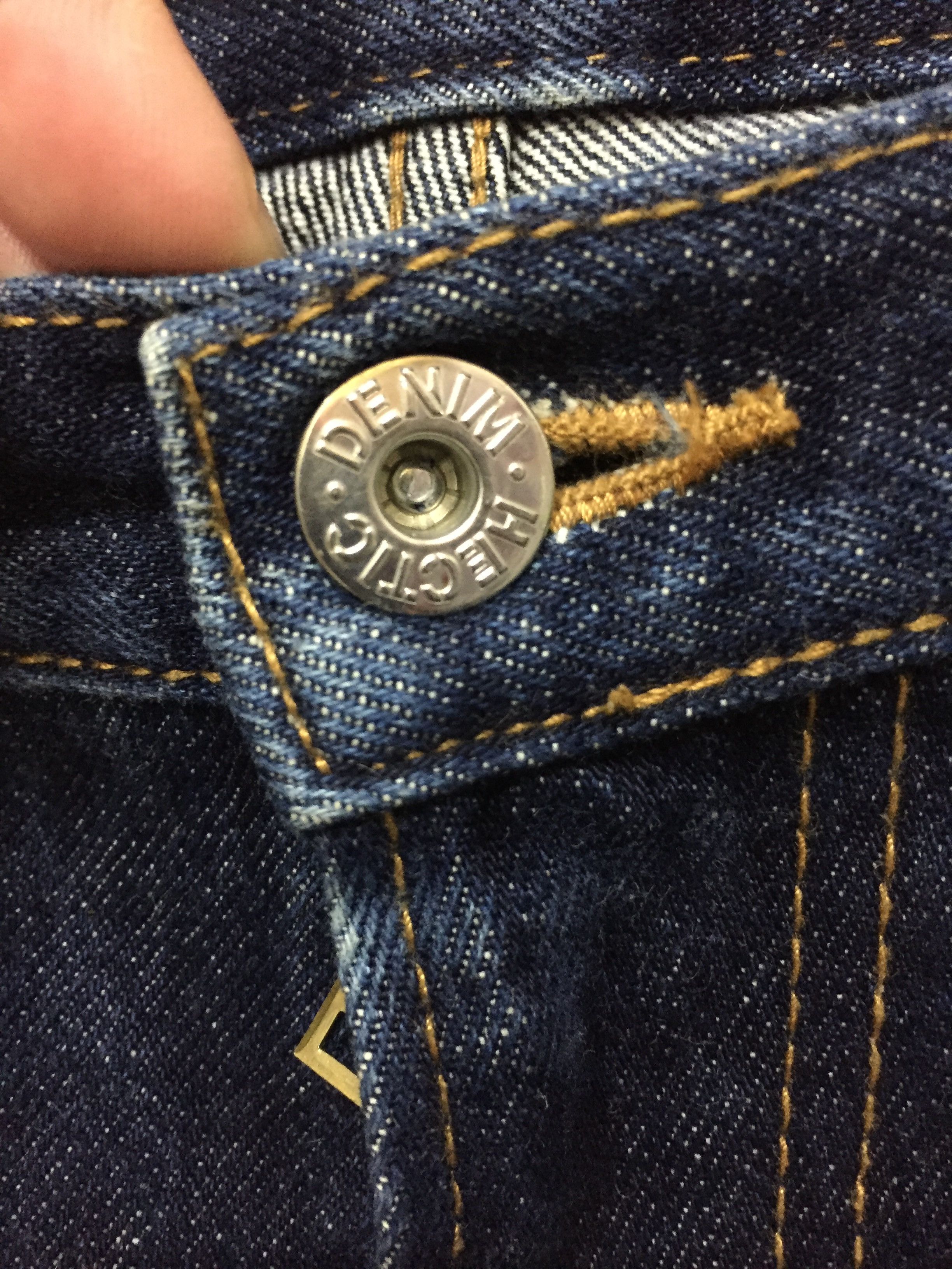 realmad HECTIC 90's Real Mad HECTIC indigo denim Size US 33 - 7 Thumbnail