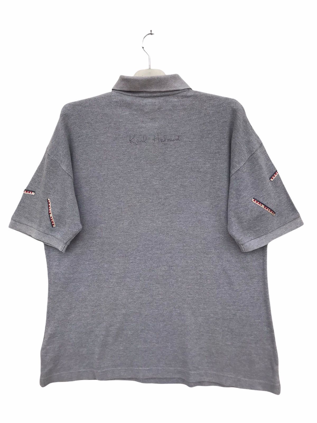 Karl Helmut Karl Helmut Spellout Patchwork Polo Shirt Size US L / EU 52-54 / 3 - 2 Thumbnail