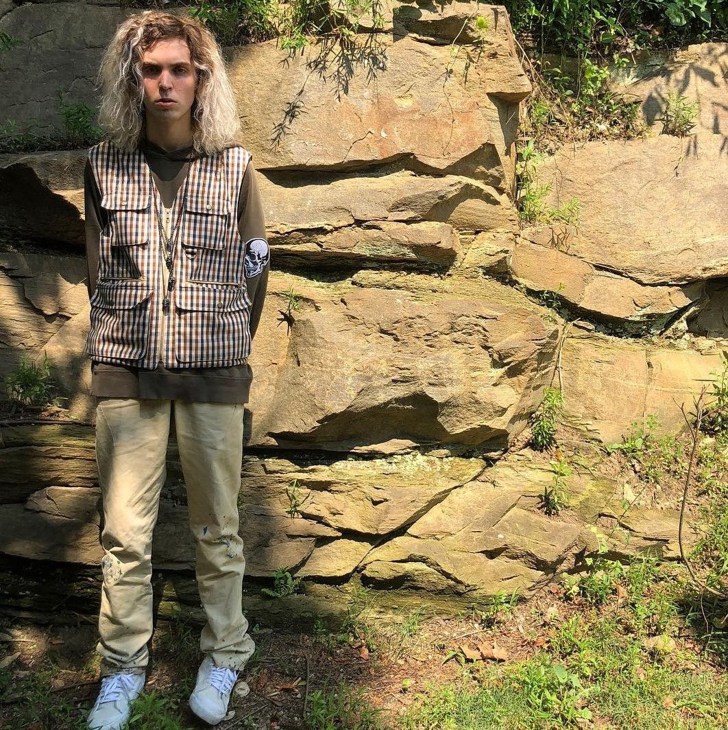 Japanese Brand Phenomenon Plaid Military Vest Jacket Archive Size US L / EU 52-54 / 3 - 4 Thumbnail