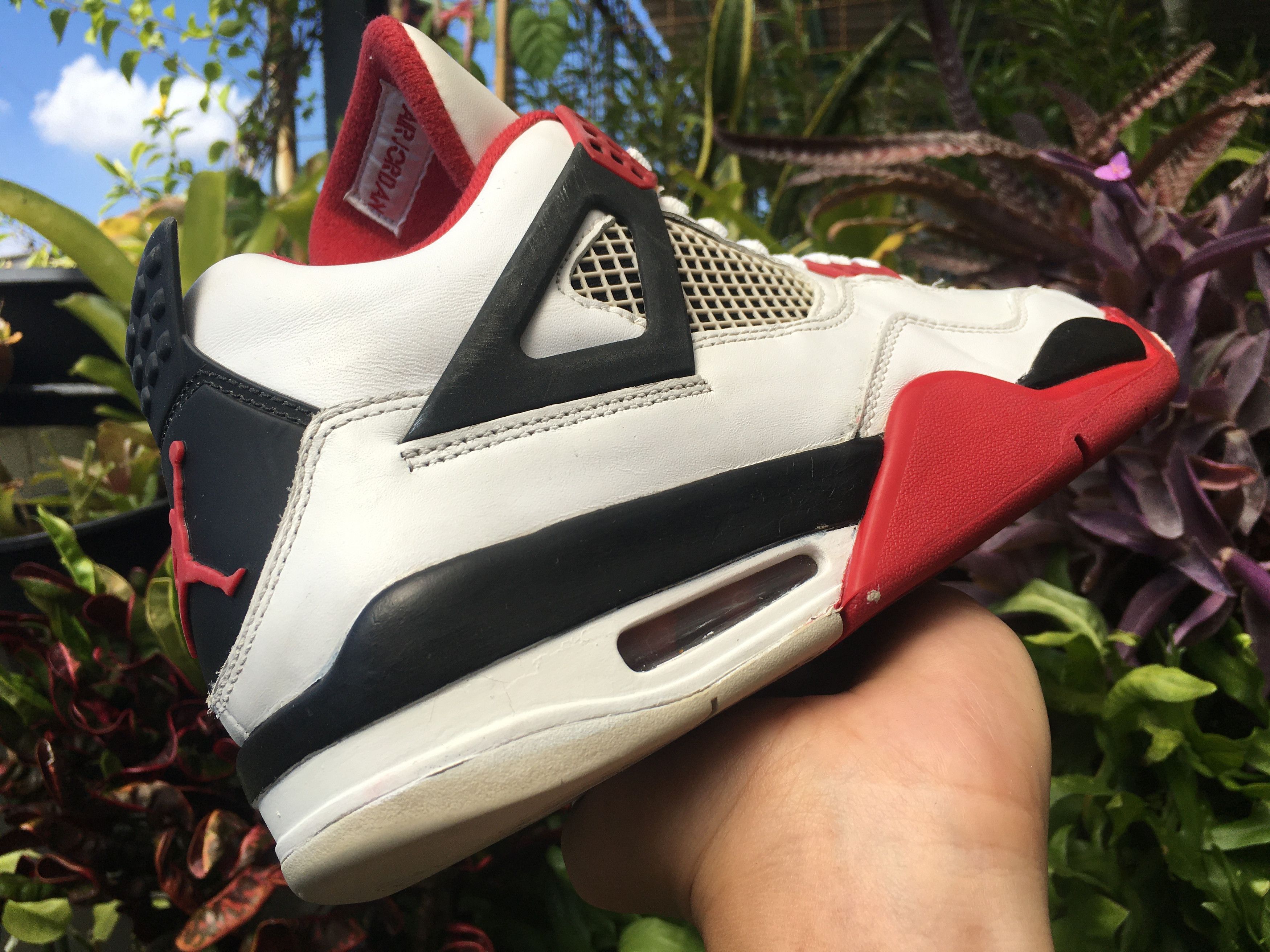 Jordan Brand × Nike 🔥 Nike Air Jordan 4 Retro Fire Red 2012 Size US 10.5 / EU 43-44 - 25 Thumbnail