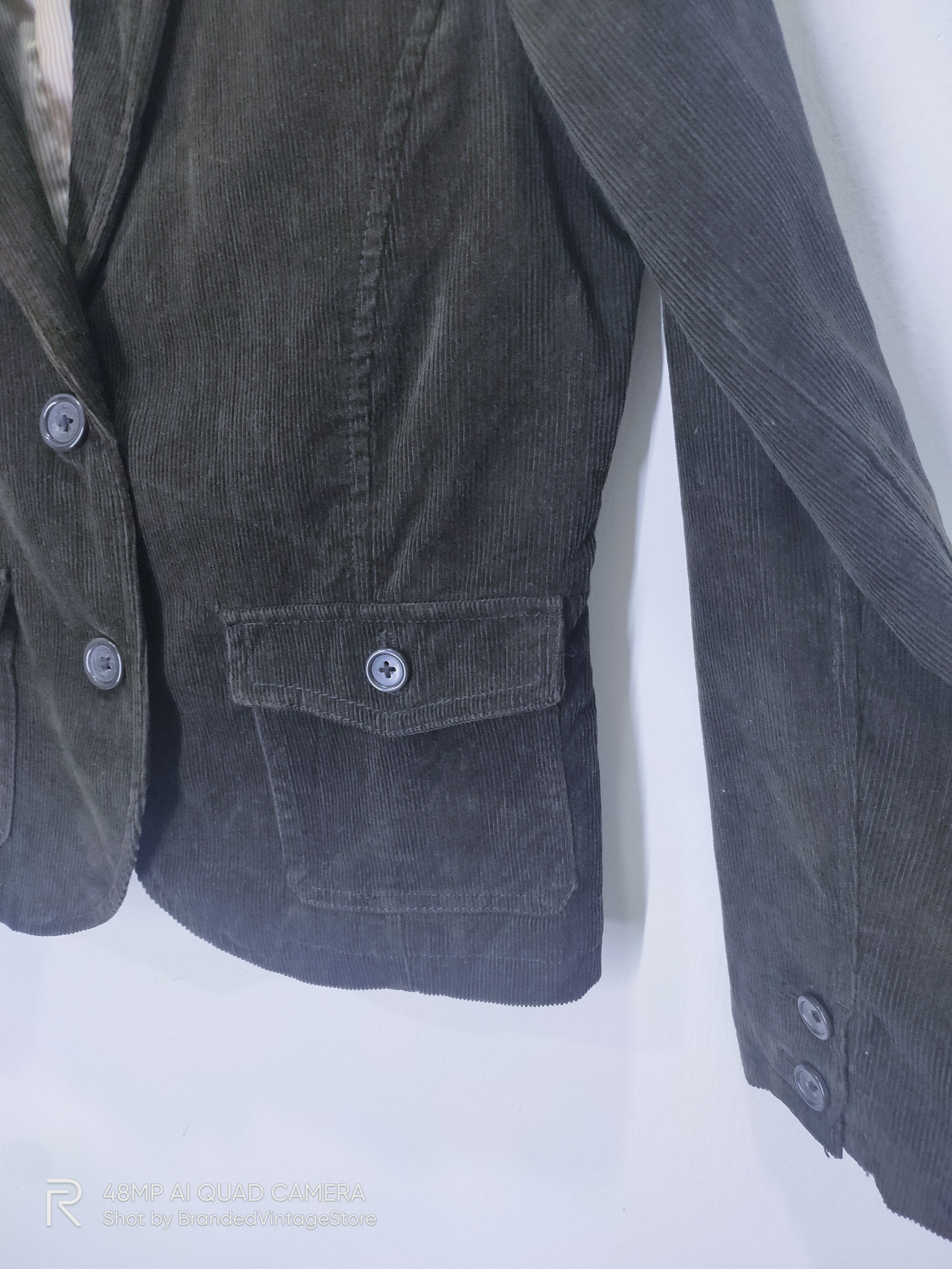 Other EN FACE Heritage Corduroy Suede Velvet Suits Blazer Jacket Size M / US 6-8 / IT 42-44 - 7 Thumbnail