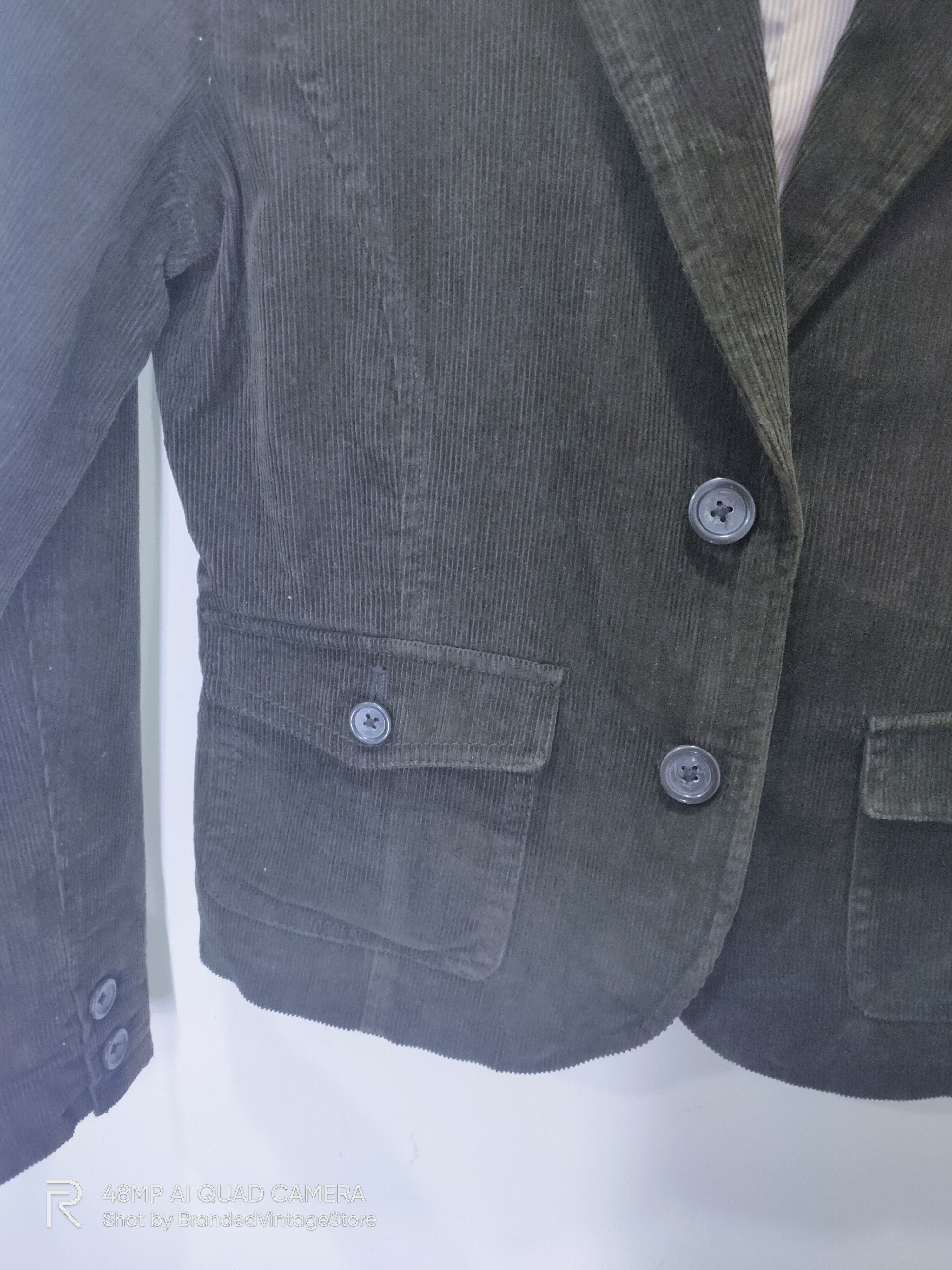 Other EN FACE Heritage Corduroy Suede Velvet Suits Blazer Jacket Size M / US 6-8 / IT 42-44 - 6 Thumbnail