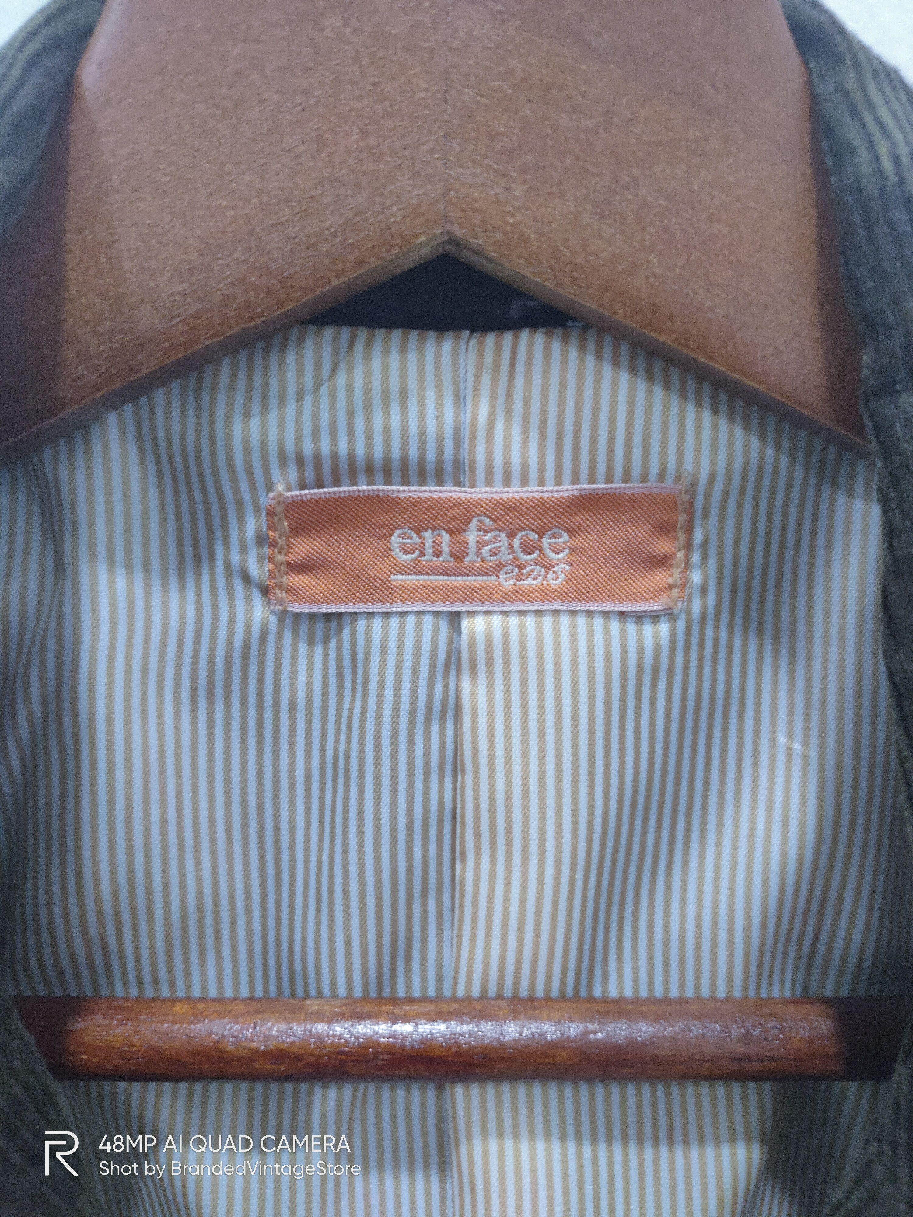 Other EN FACE Heritage Corduroy Suede Velvet Suits Blazer Jacket Size M / US 6-8 / IT 42-44 - 18 Thumbnail