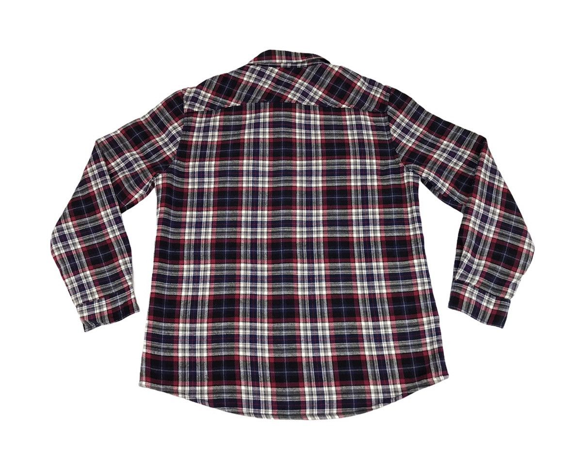 Flannel Uramoco Plaid Check Sherpa Inner Lined Flannel Western Size US L / EU 52-54 / 3 - 8 Thumbnail