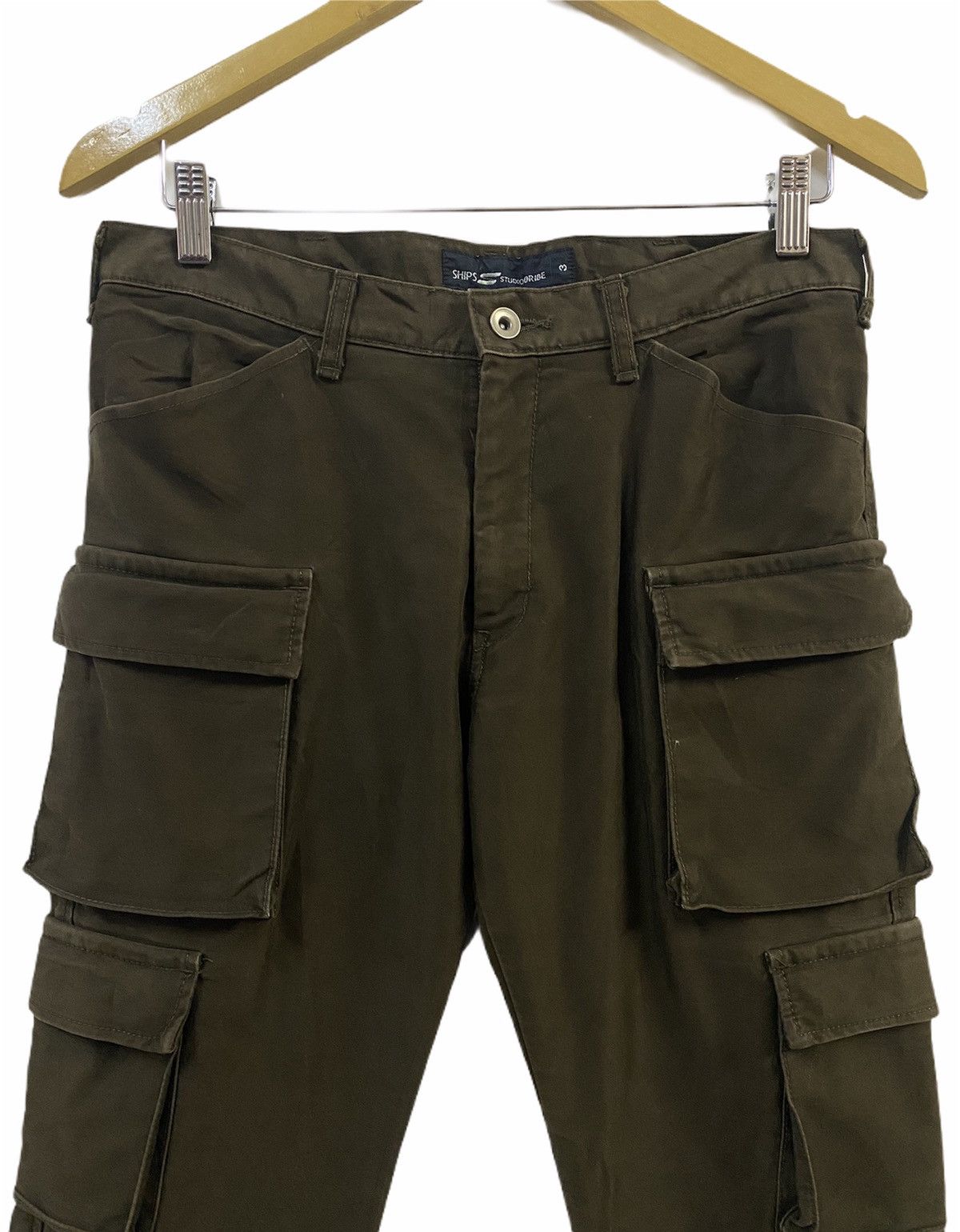 Japanese Brand × SHIPS Ships x studio oribe Cargo Skinny cargo pants Size US 32 / EU 48 - 3 Thumbnail