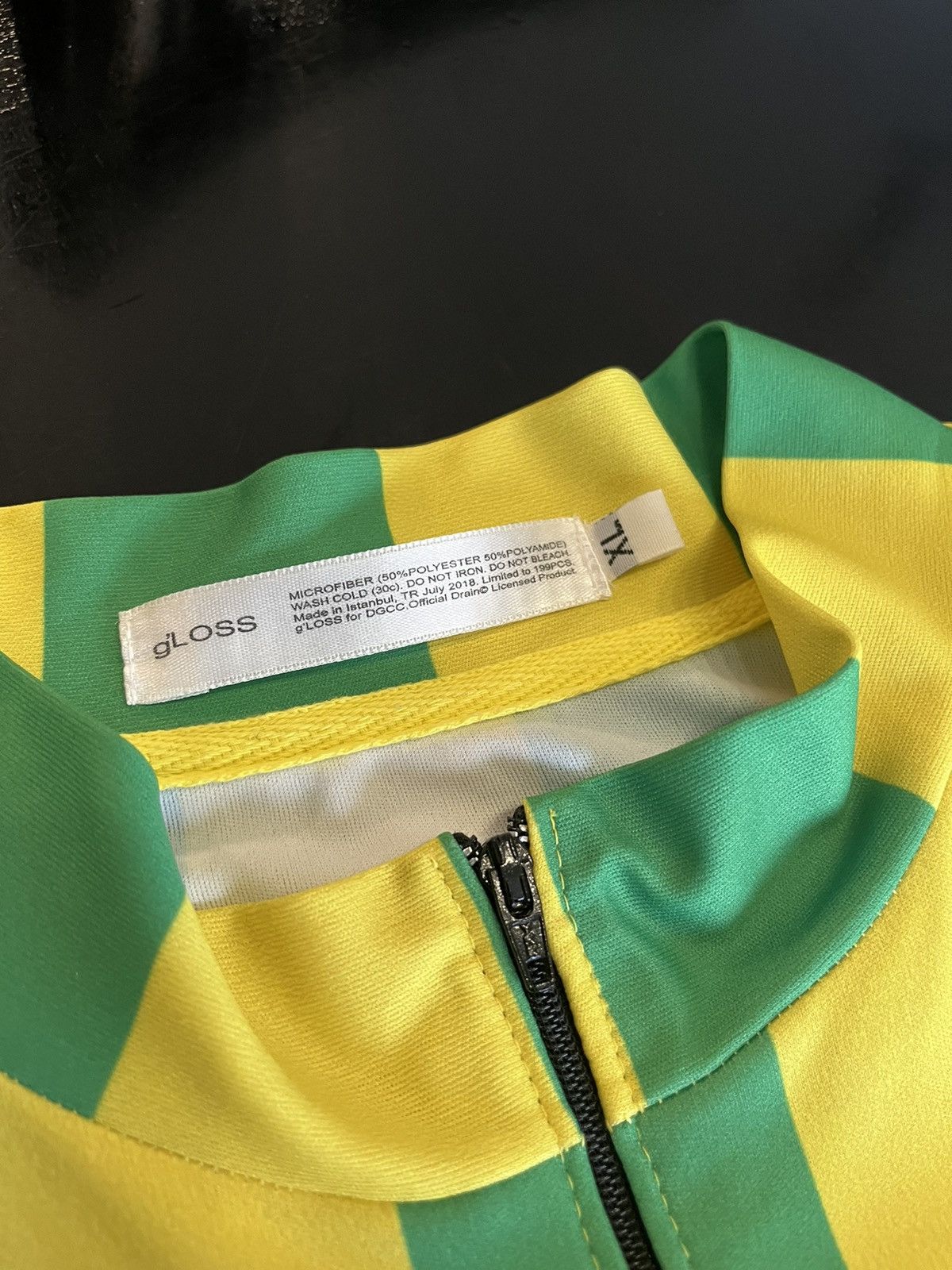 Drain Gang × Sad Boys Ecco2k g’LOSS Jersey Brazil | XL Size US XL / EU 56 / 4 - 6 Thumbnail