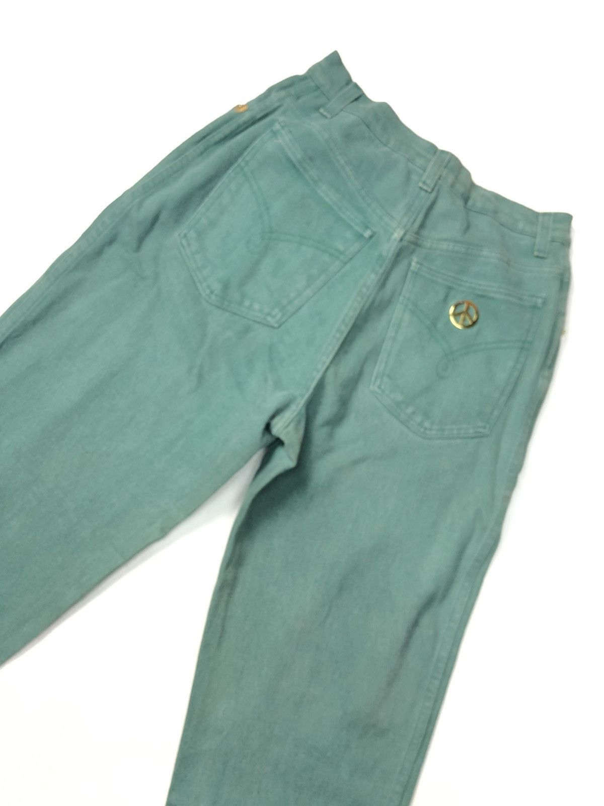 Designer × Moschino × Vintage VINTAGE MOSCHINO CROPPED DENIM ITALY 🇮🇹 Size US 27 - 12 Thumbnail